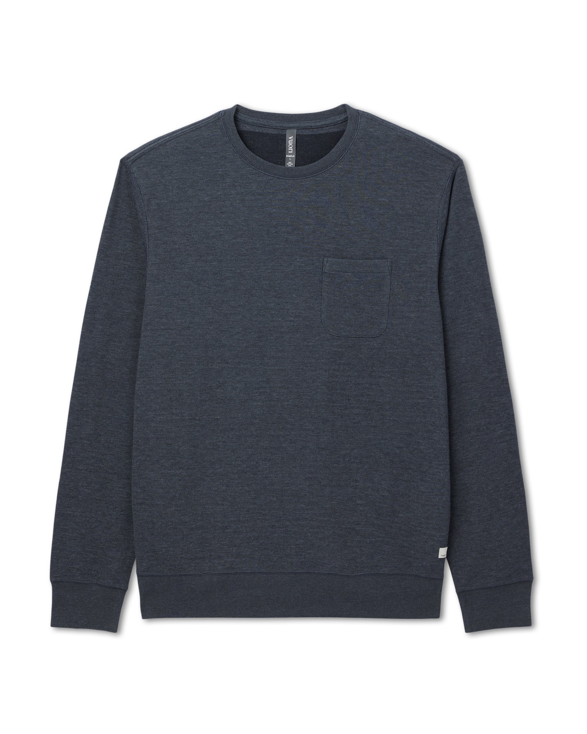 Jeffreys Crew 2.0 | Navy Heather - Image 6