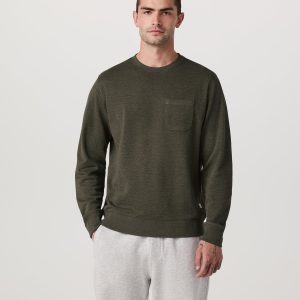 Jeffreys Crew 2.0 | Olive Heather