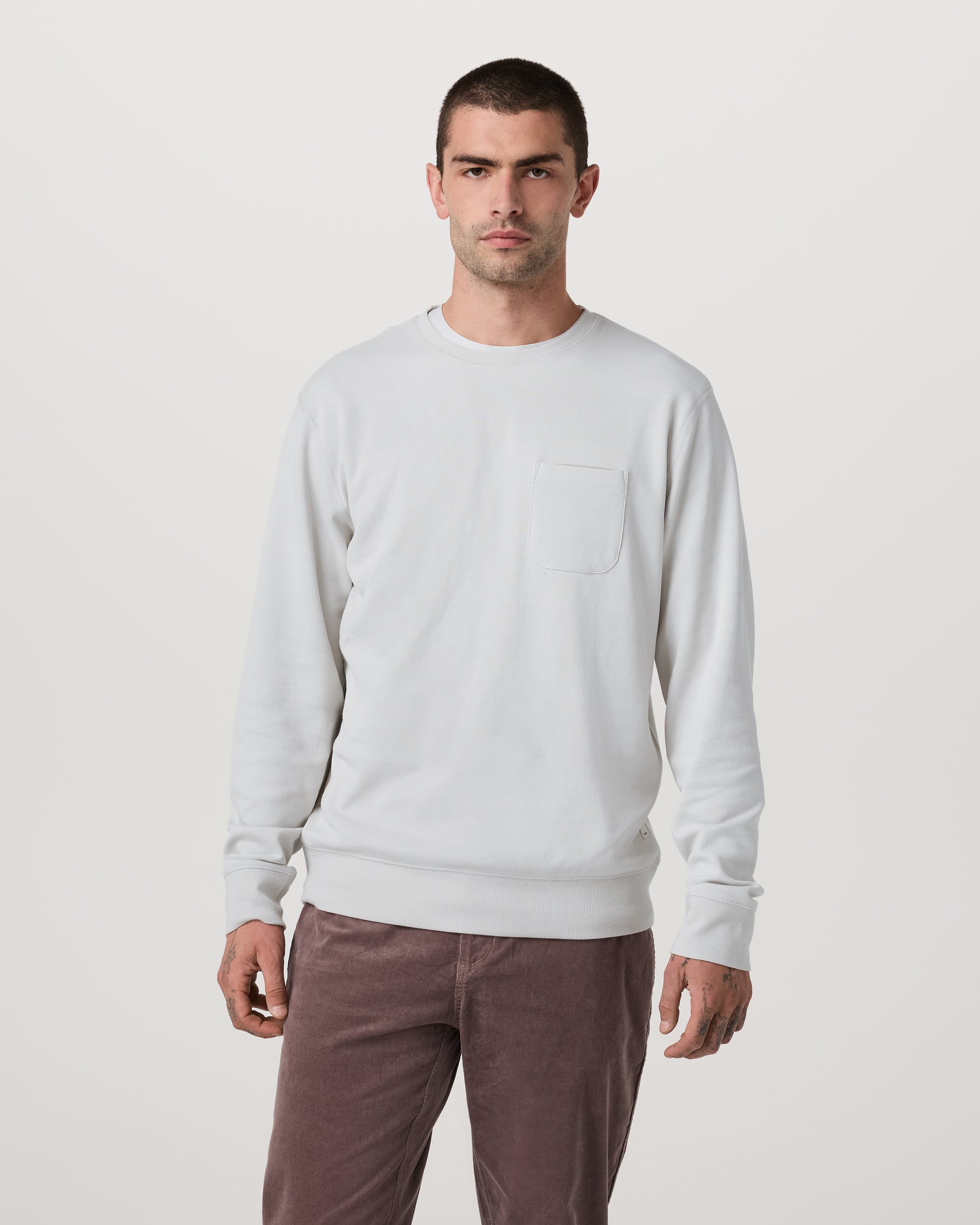 Jeffreys Crew 2.0 | Winter Grey Heather