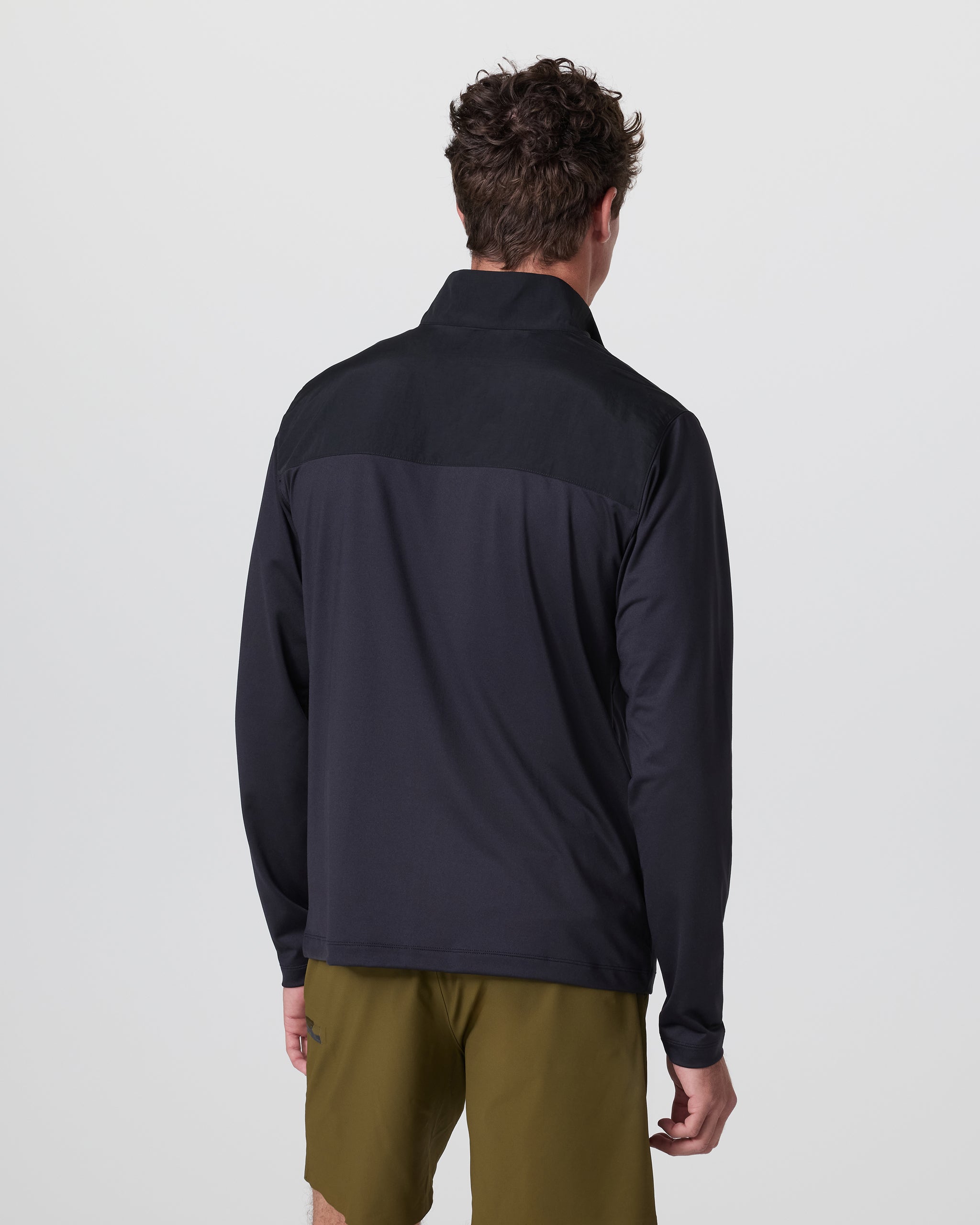 Sunday Element Half Zip | Black - Image 3