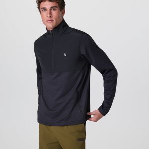 Sunday Element Half Zip | Black
