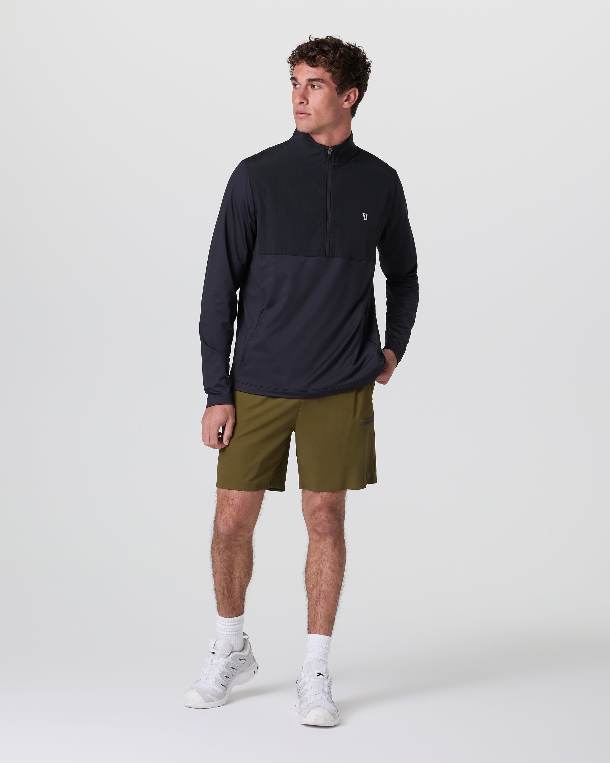 Sunday Element Half Zip | Black - Image 5