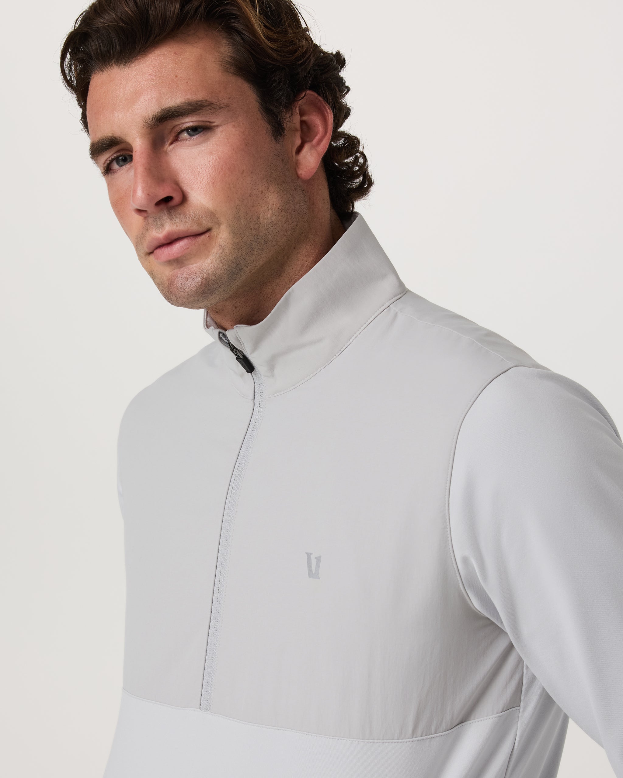 Sunday Element Half Zip | Frost Grey - Image 2