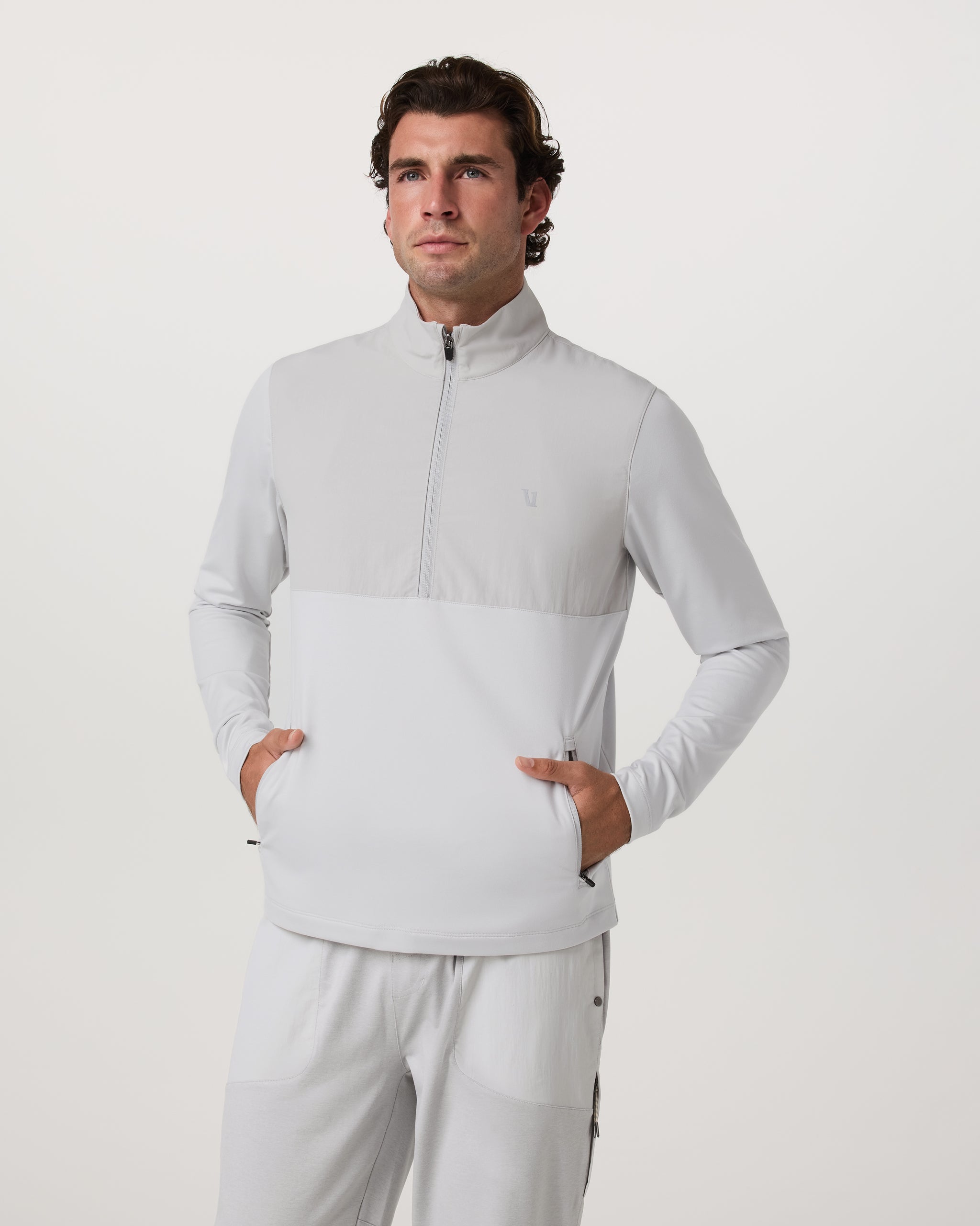 Sunday Element Half Zip | Frost Grey - Image 5