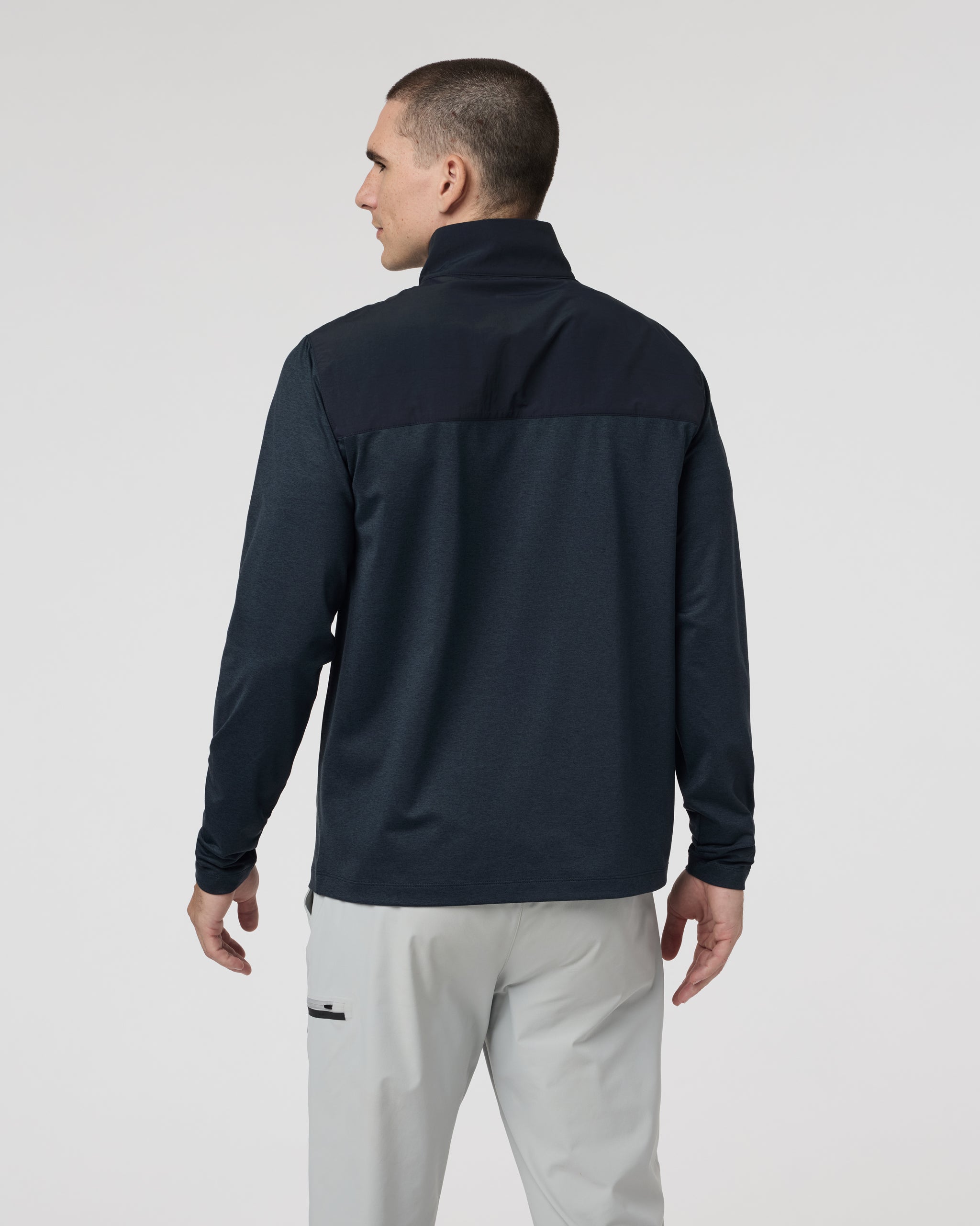 Sunday Element Half Zip | Ink Heather - Image 3
