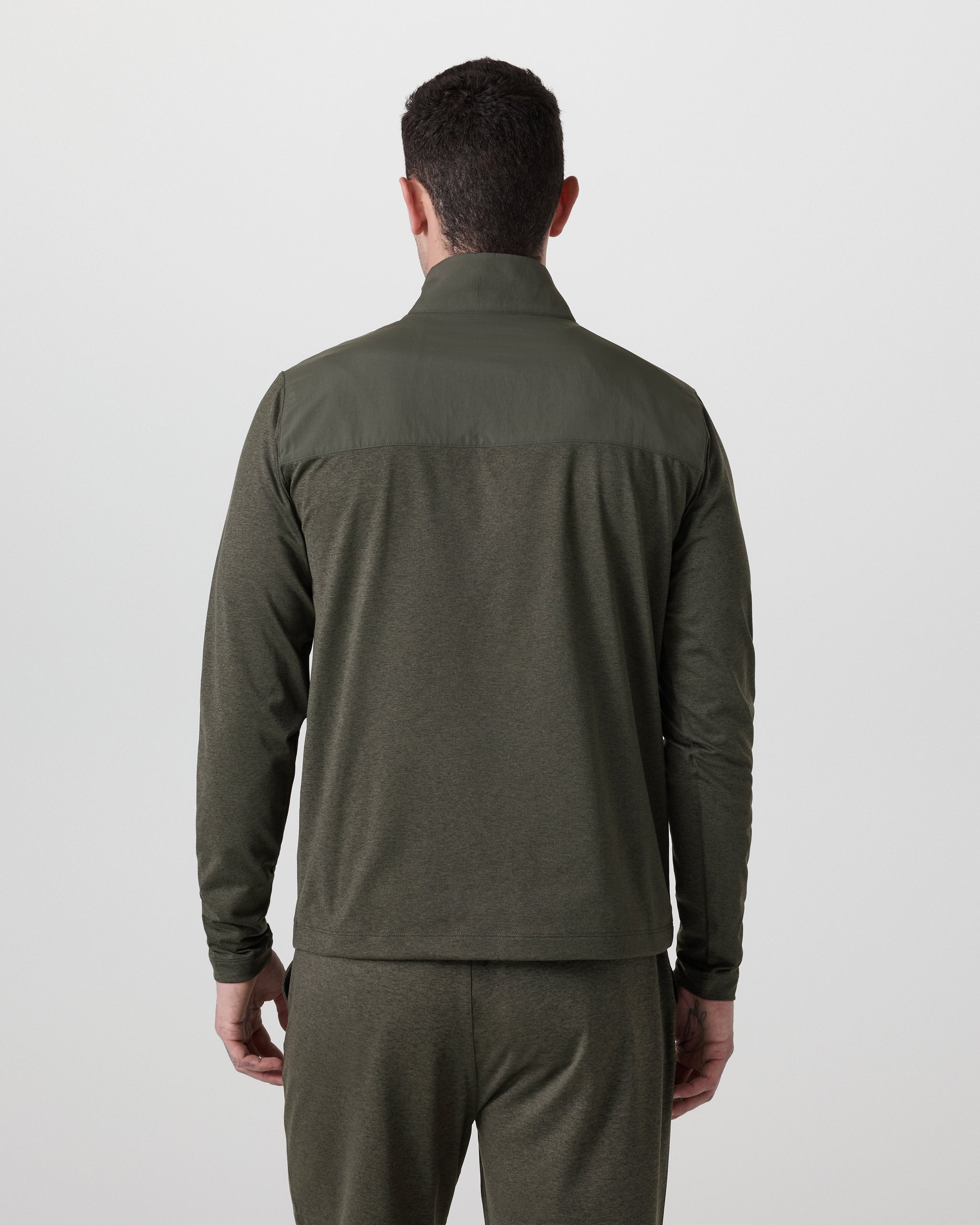 Sunday Element Half Zip | Kale Heather - Image 3