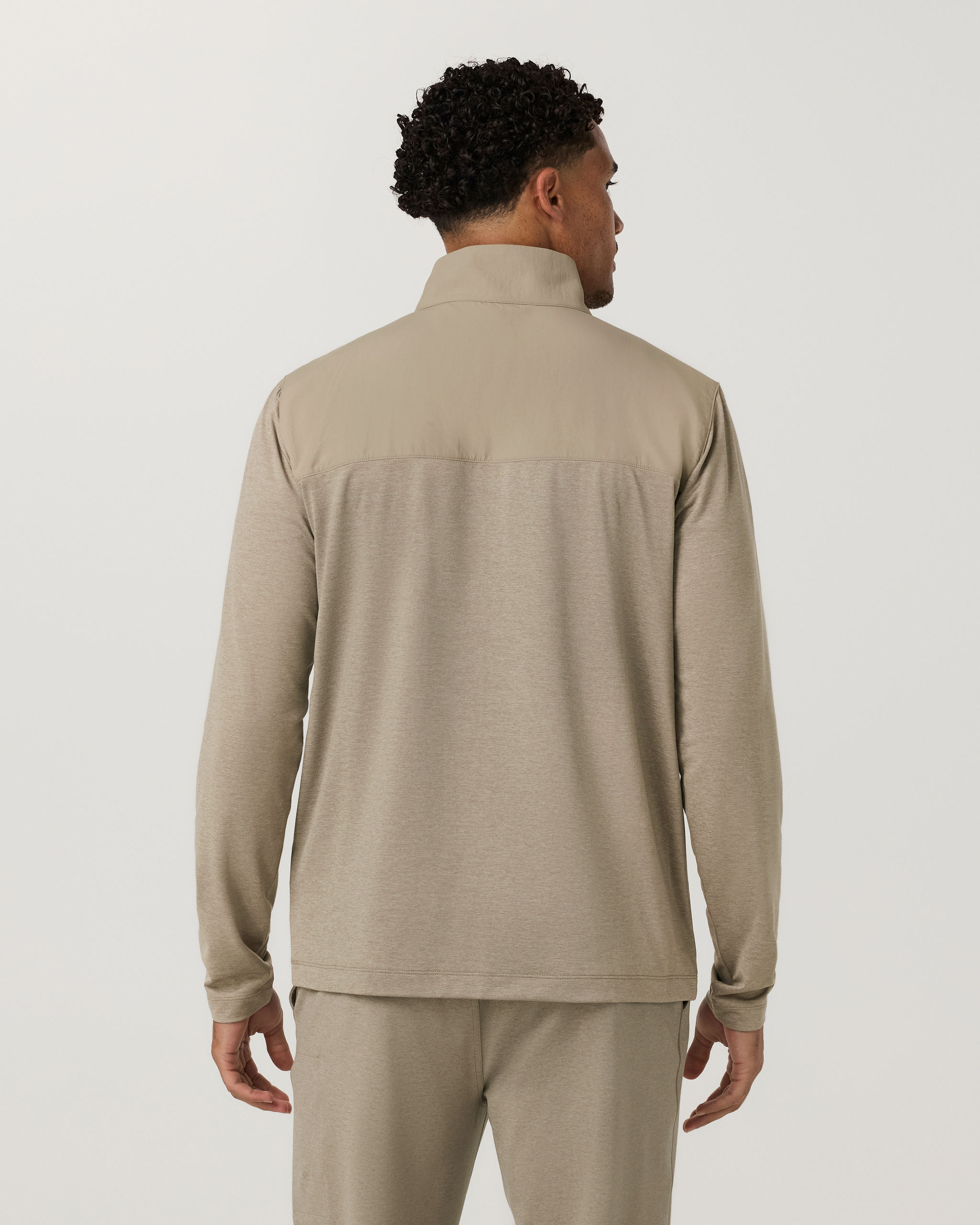 Sunday Element Half Zip | Biscotti Heather - Image 5