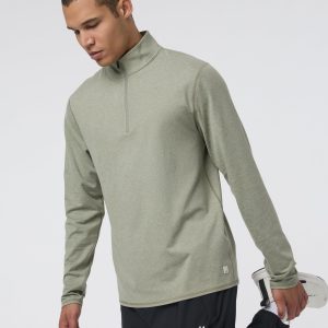 Ponto Half Zip Mock Neck | Laurel Heather