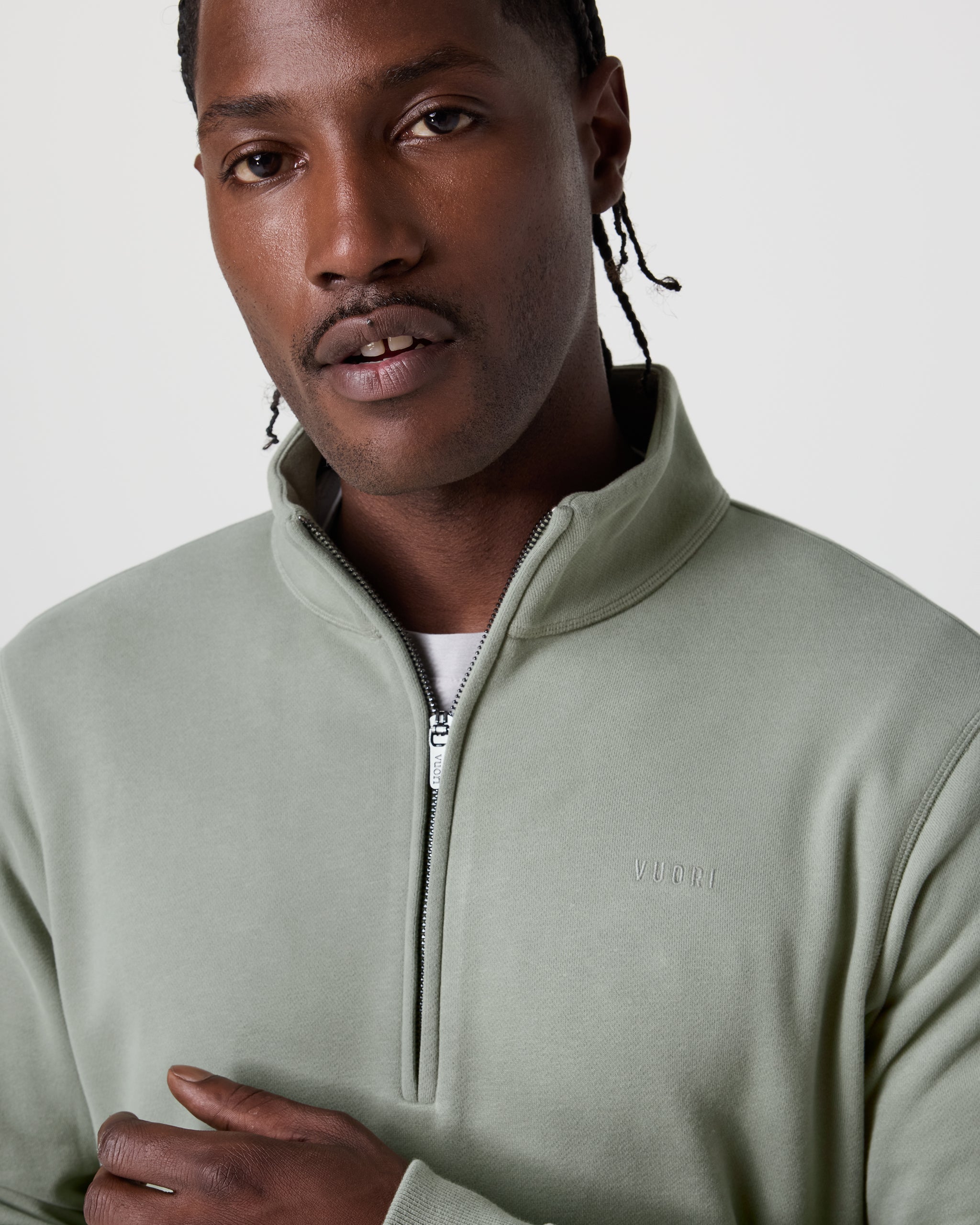 Cypress Quarter Zip 2.0 | Agave Green - Image 2