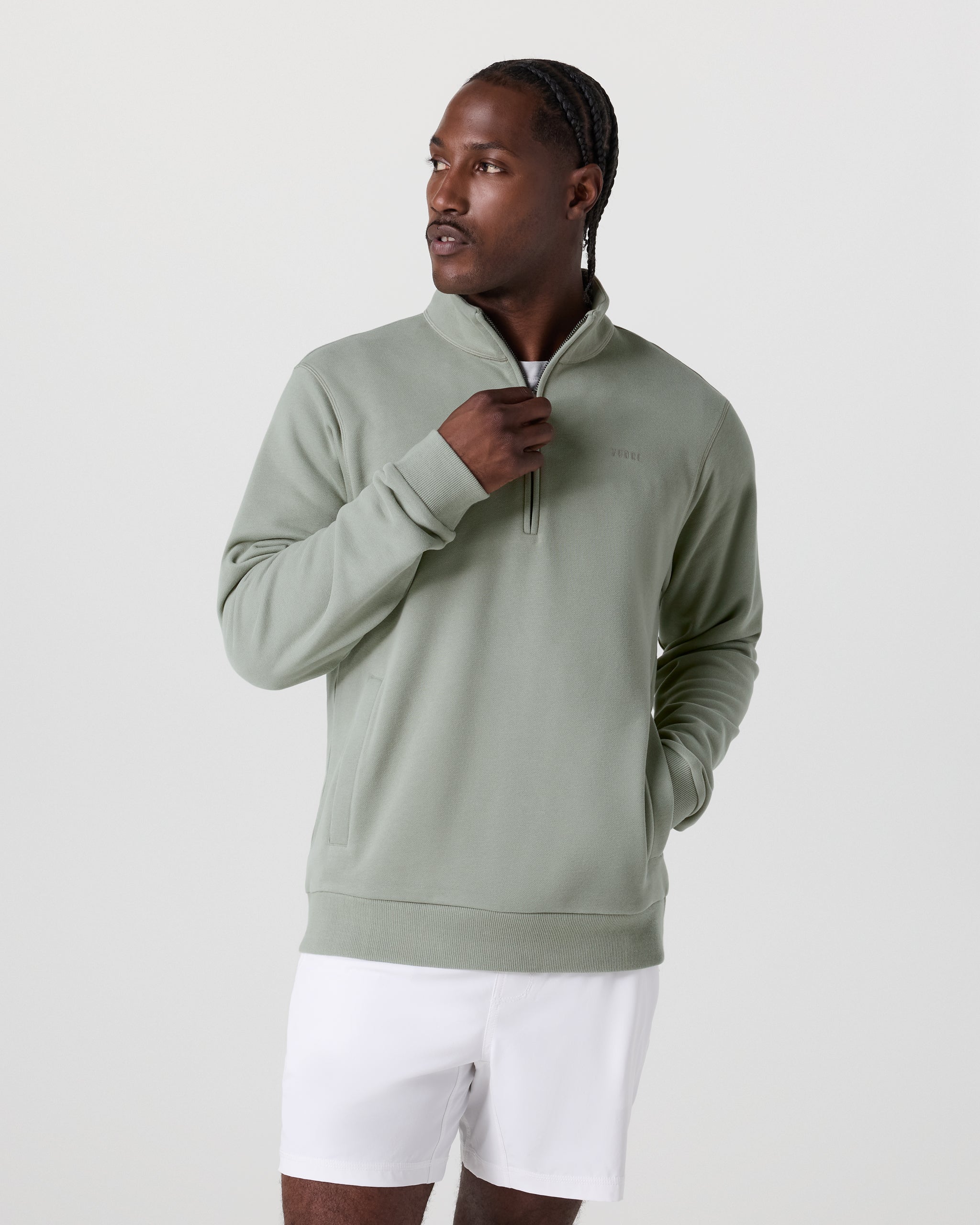 Cypress Quarter Zip 2.0 | Agave Green - Image 5
