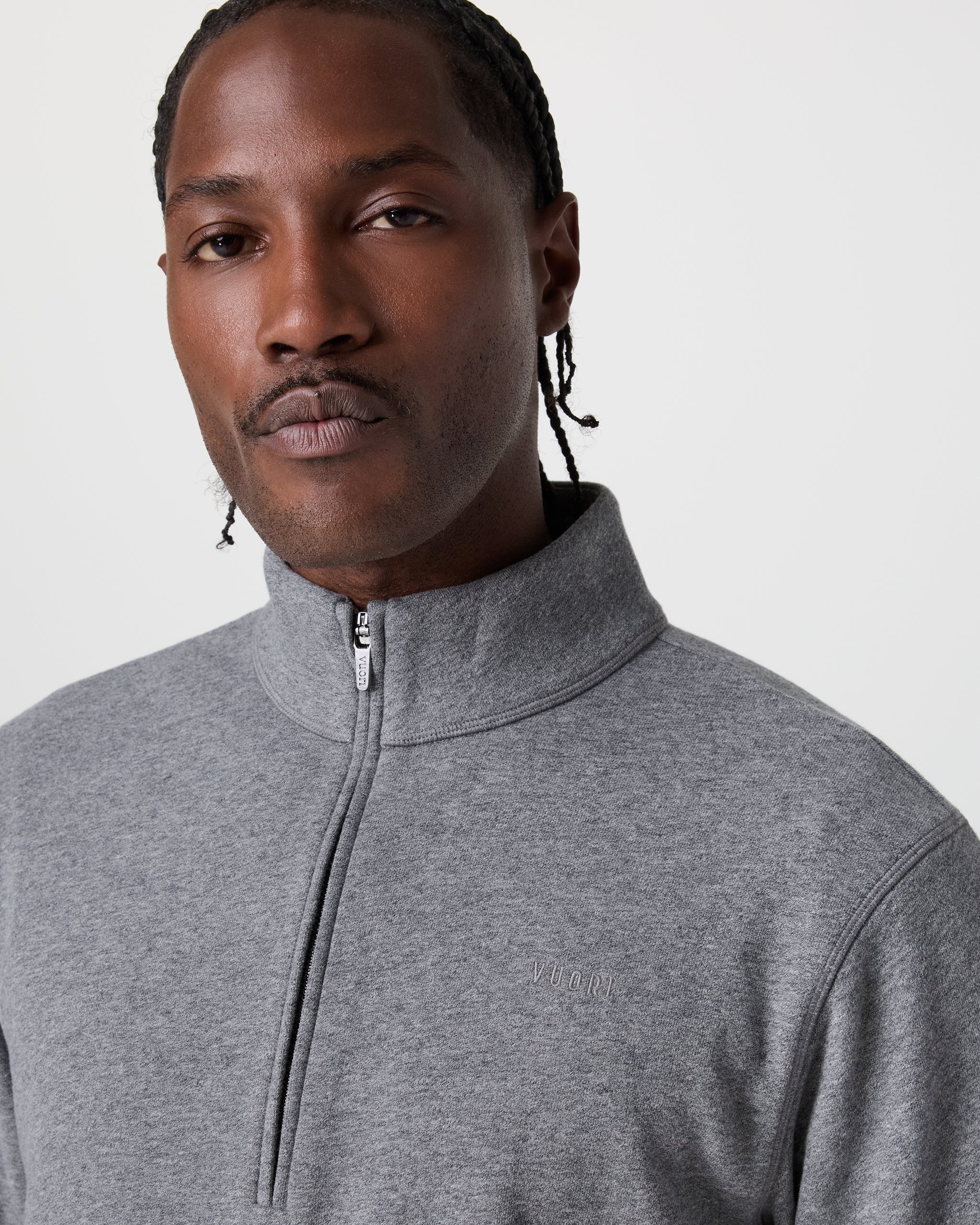 Cypress Quarter Zip 2.0 | Heather Grey - Image 2