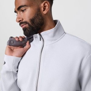 Jamestown Full Zip | Frost Grey
