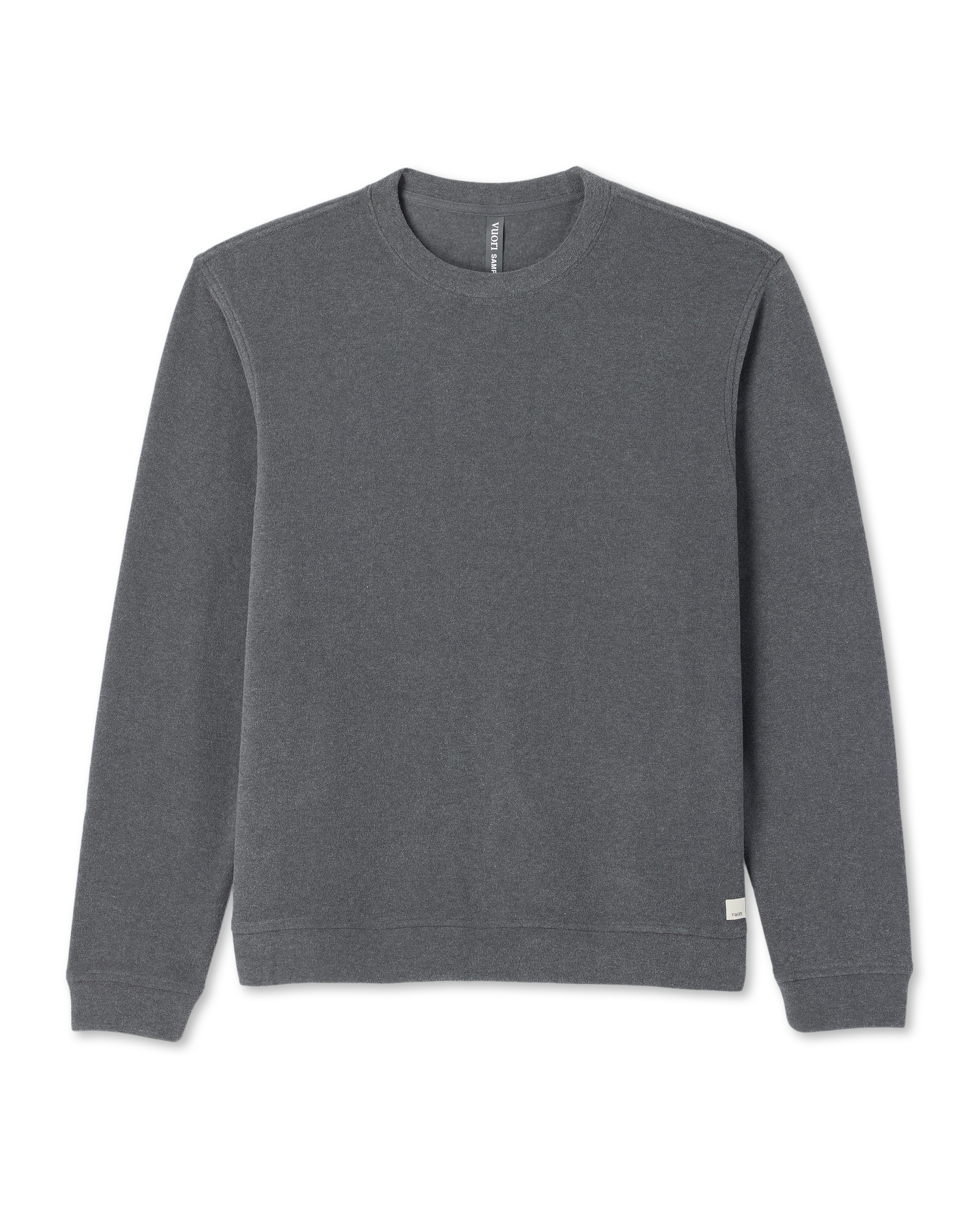 Beach Fleece Crew | Dark Pewter Heather - Image 6