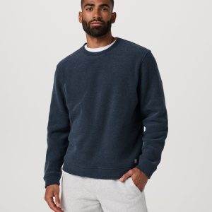 Beach Fleece Crew | Ink Heather