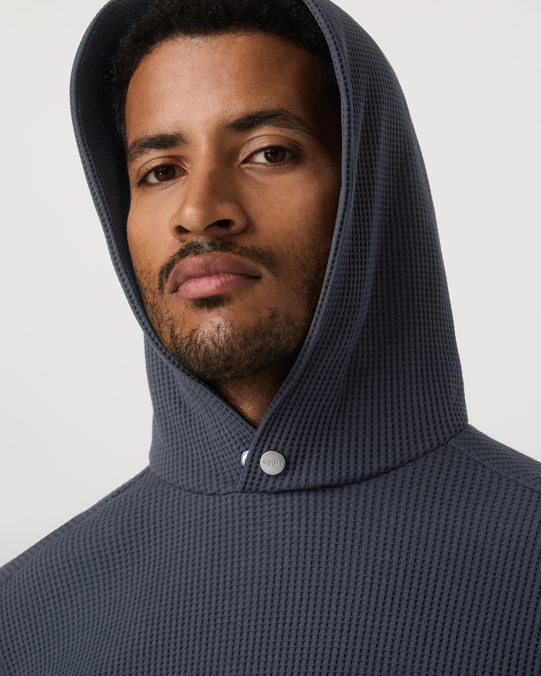 Tech Waffle Pullover Hoodie | Ink - Image 2