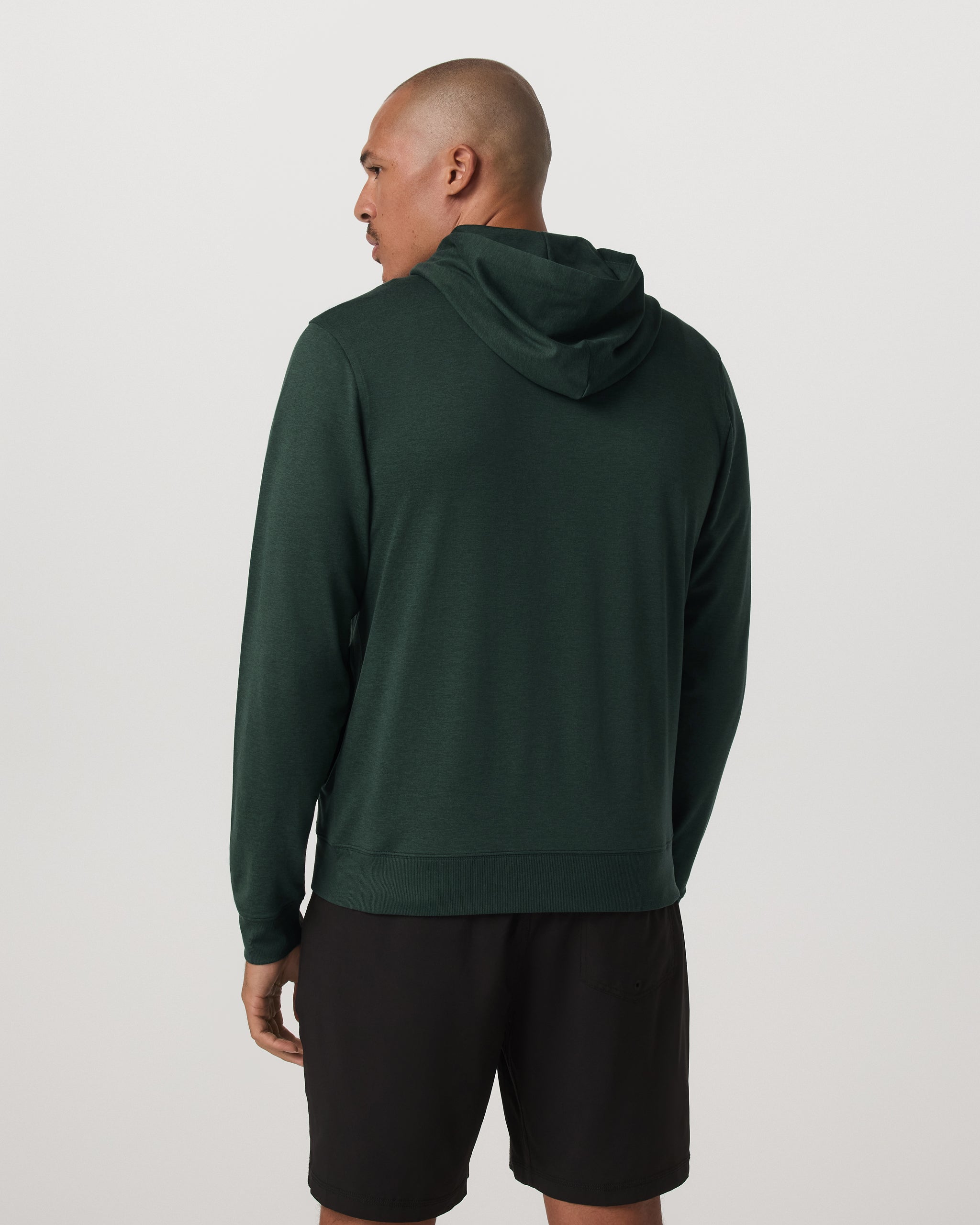 Ponto Full Zip Hoodie | Spruce Heather - Image 3