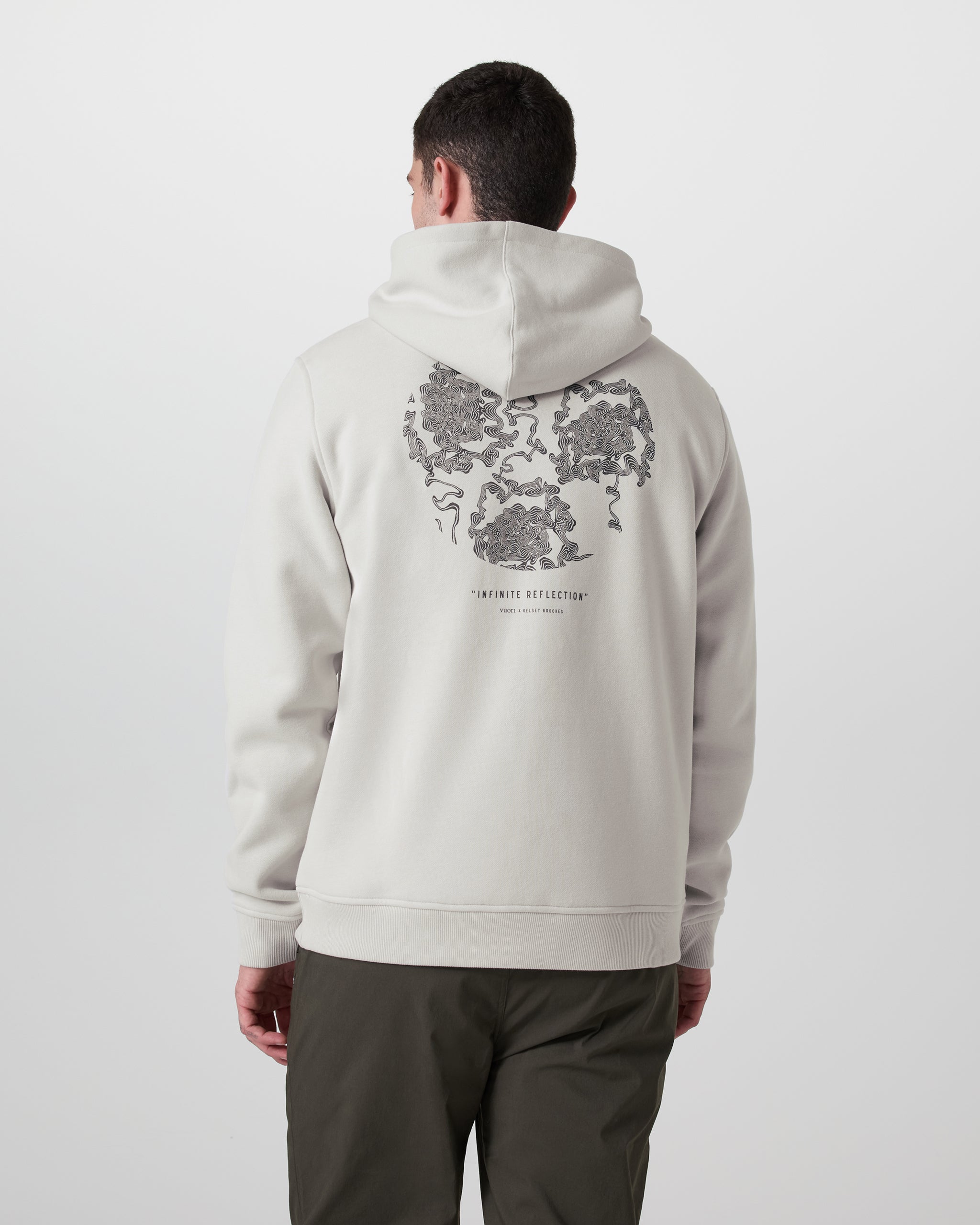 Seaside Pullover Hoodie - Vuori x Kelsey Brookes | Winter Grey - Image 5