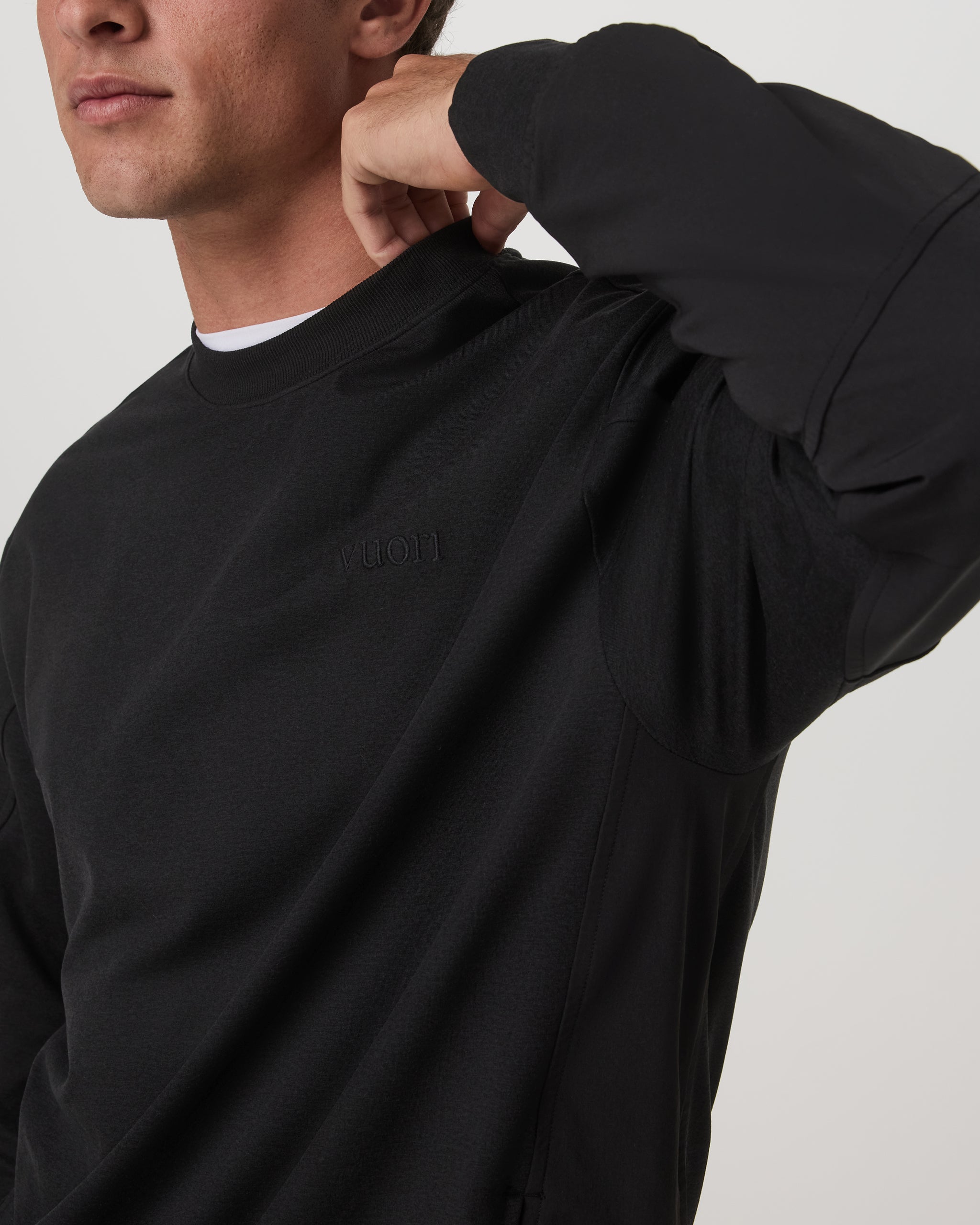 Coronado Mixed Media Crew | Black Heather - Image 2