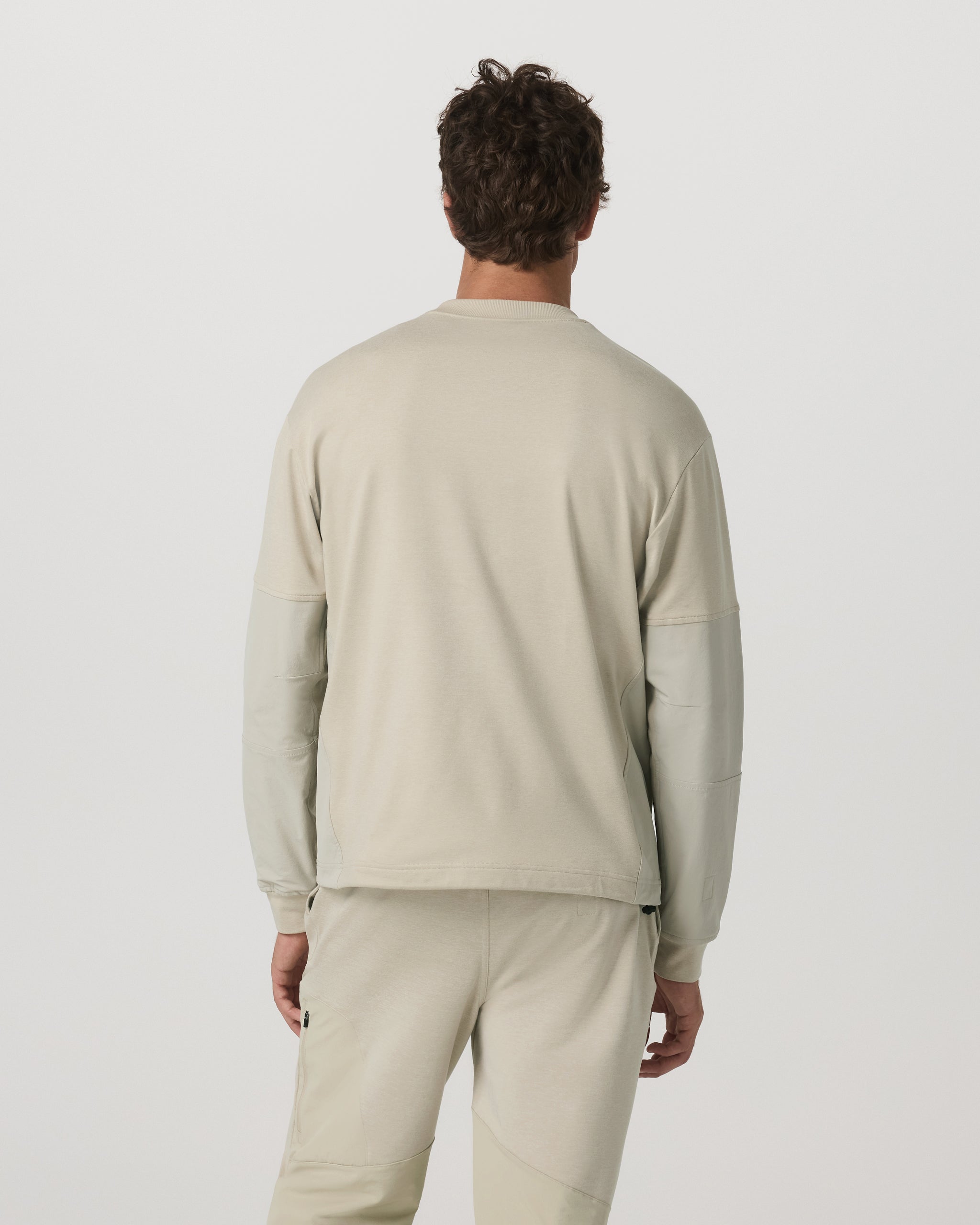 Coronado Mixed Media Crew | Limestone Heather - Image 3