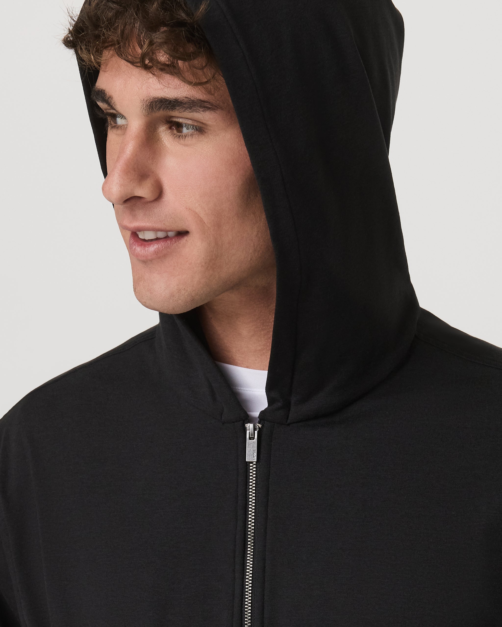 Coronado Full Zip Hoodie 2.0 | Black Heather - Image 2