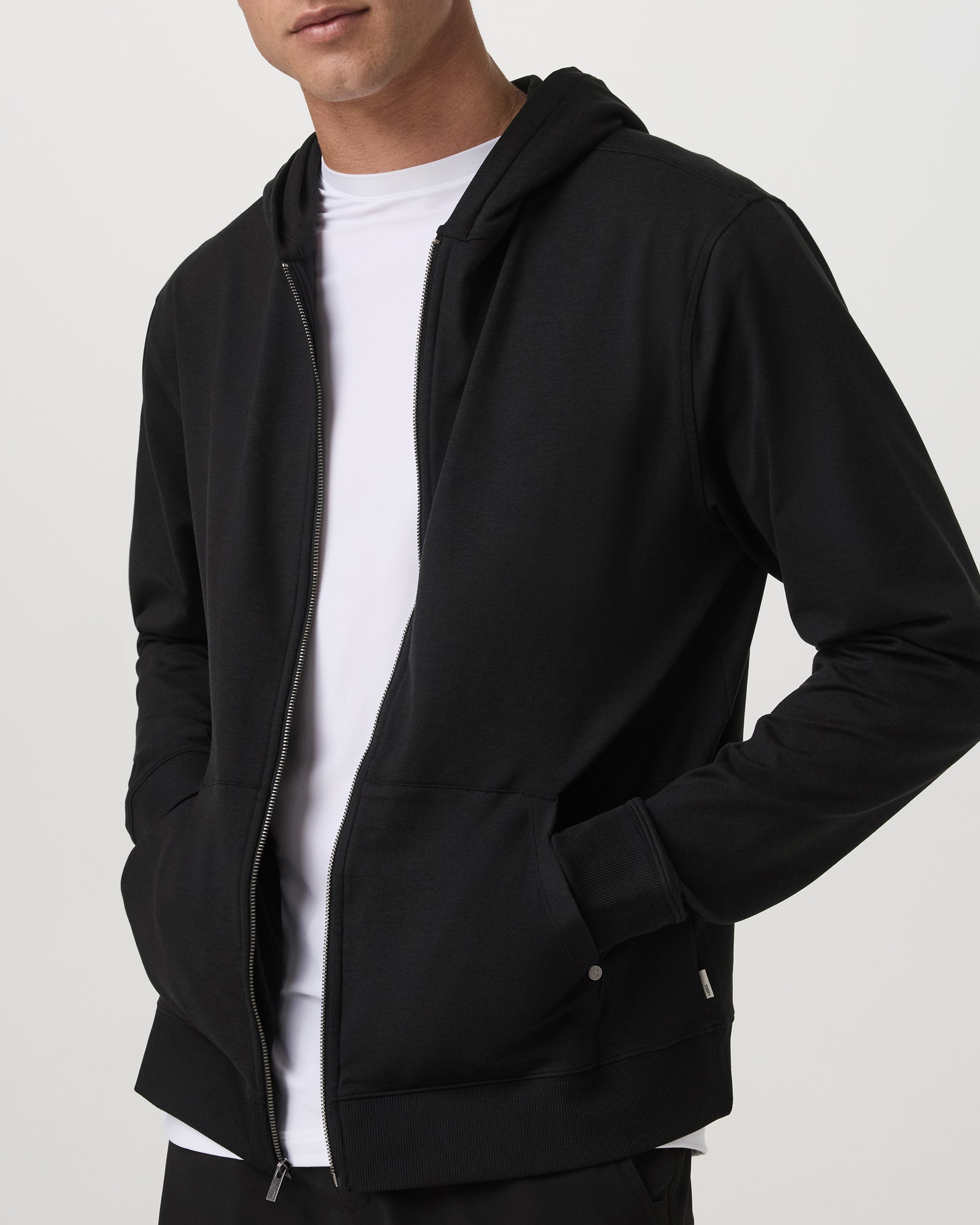 Coronado Full Zip Hoodie 2.0 | Black Heather - Image 5