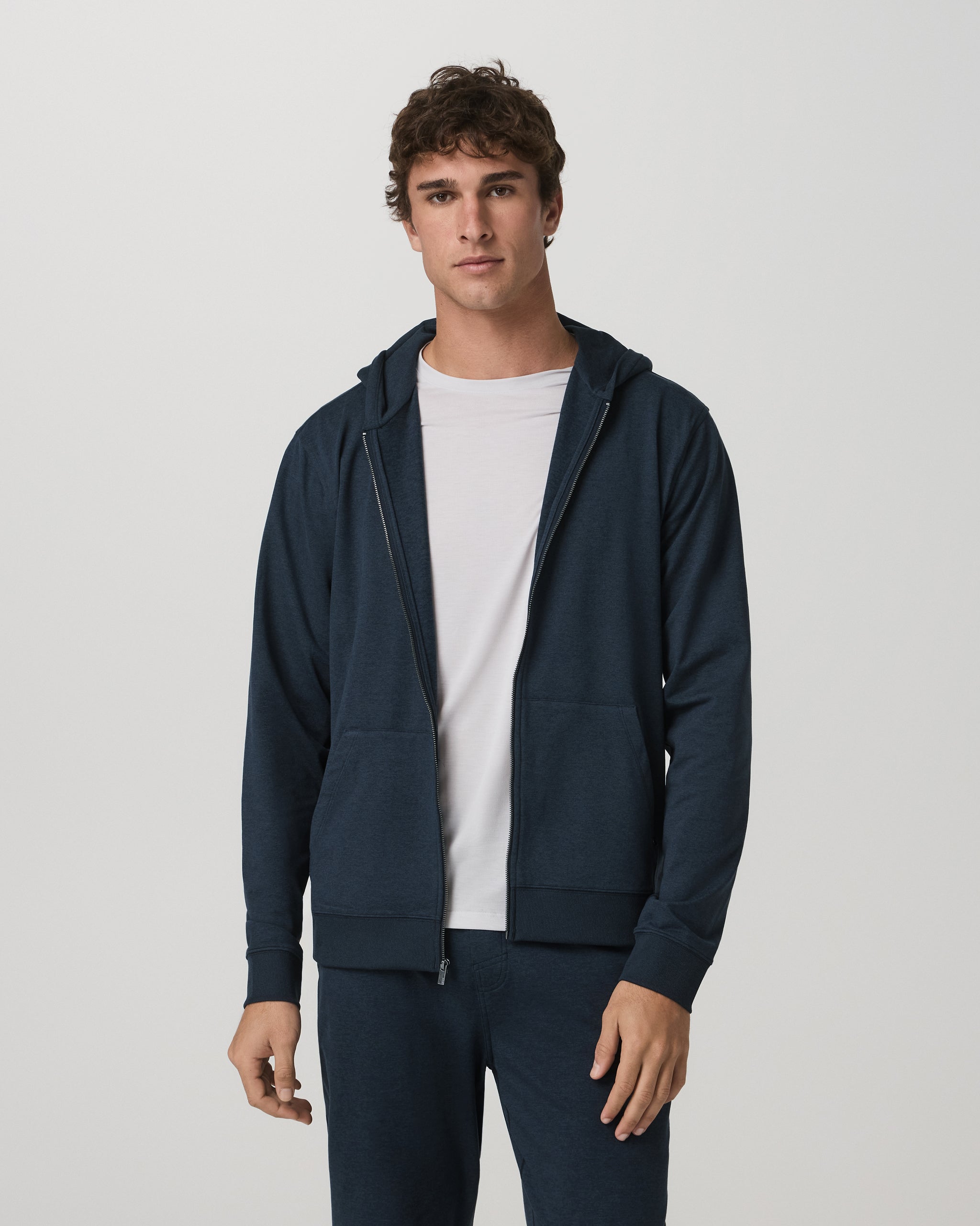 Coronado Full Zip Hoodie 2.0 | Midnight Heather - Image 5