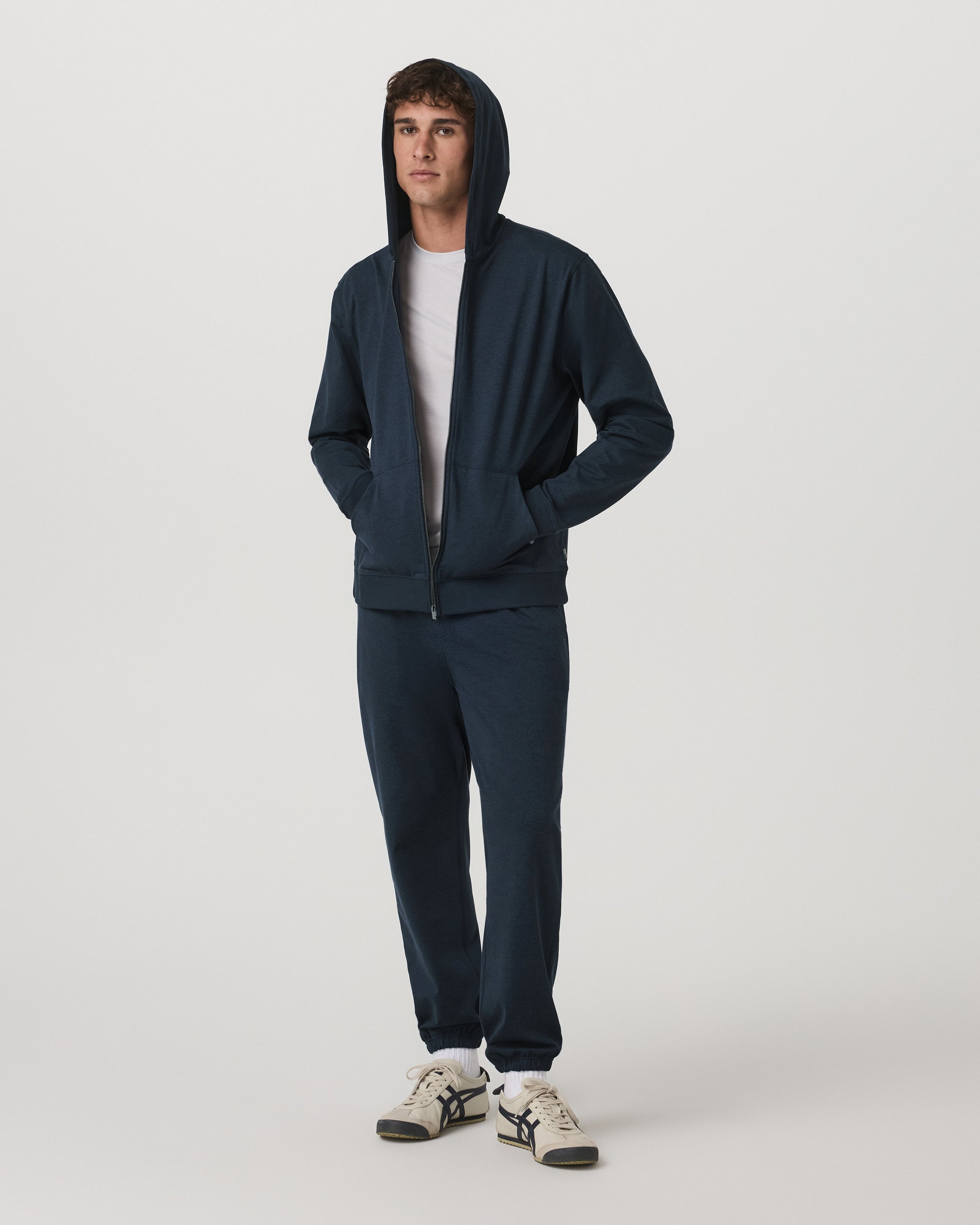Coronado Full Zip Hoodie 2.0 | Midnight Heather - Image 4