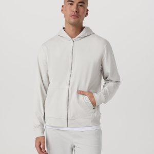 Coronado Full Zip Hoodie 2.0 | Salt Heather