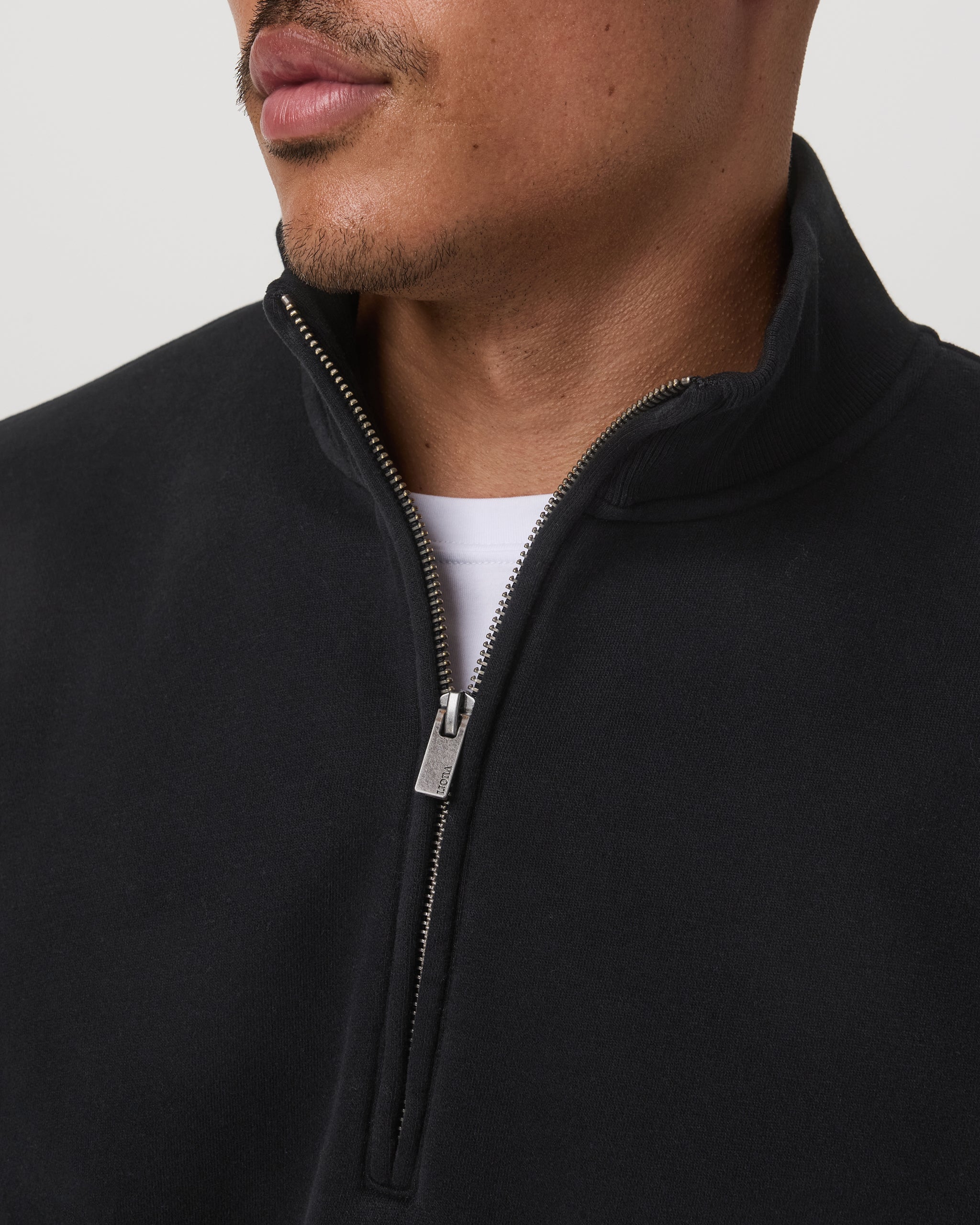 Seaside Half Zip | Black - Image 2