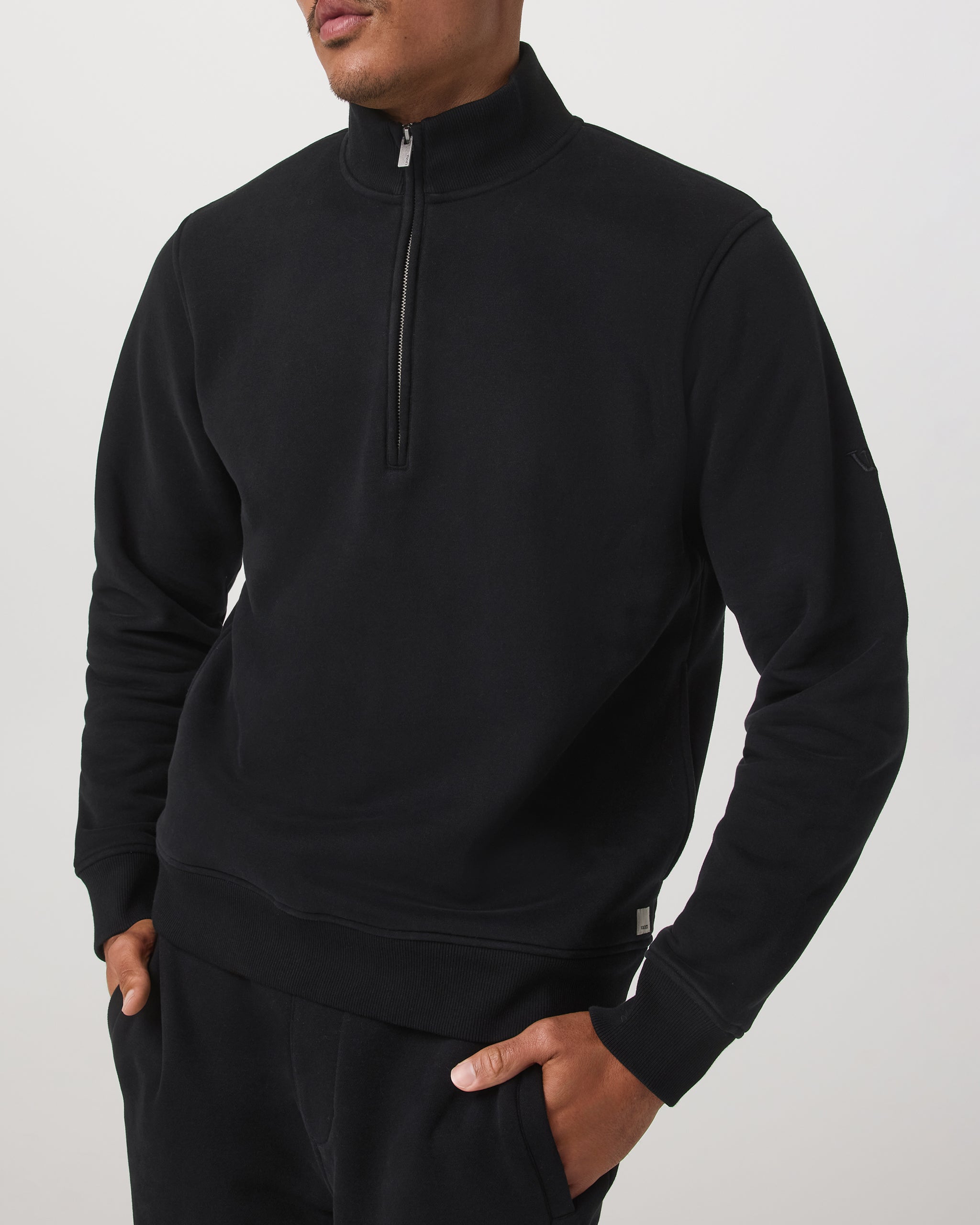 Seaside Half Zip | Black - Image 5