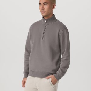 Seaside Half Zip | Cavern Grey