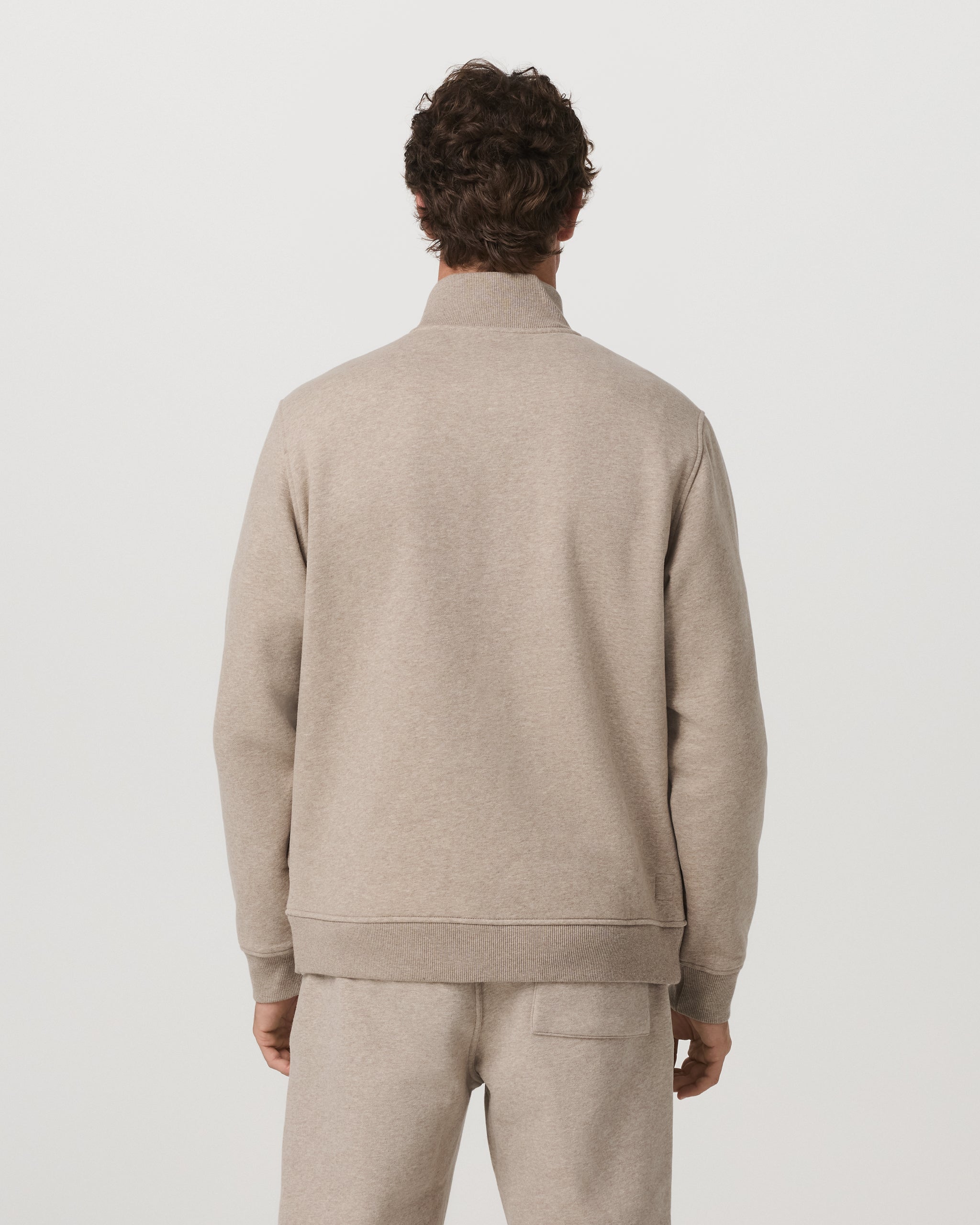Seaside Half Zip | Acorn Heather - Image 3