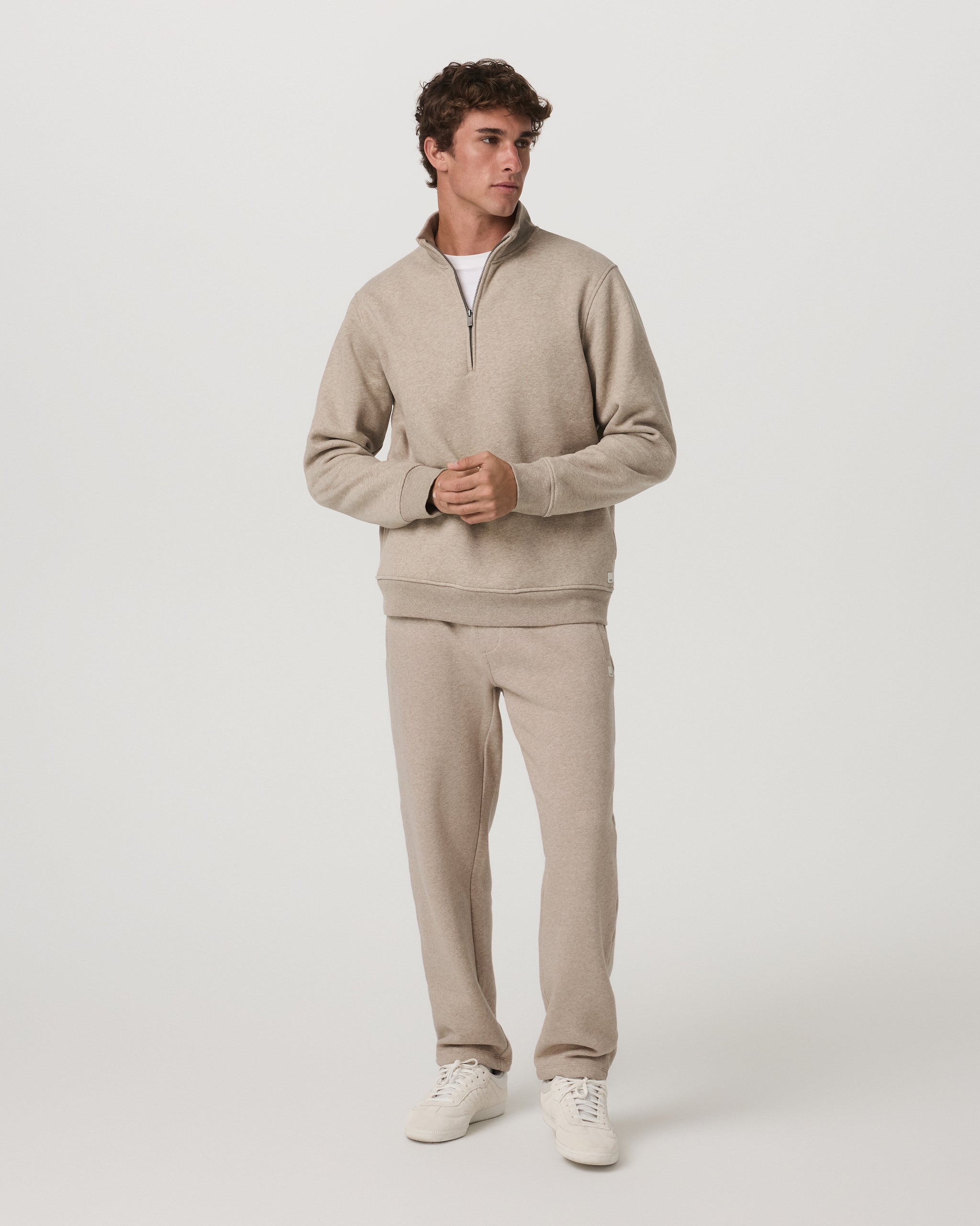 Seaside Half Zip | Acorn Heather - Image 4