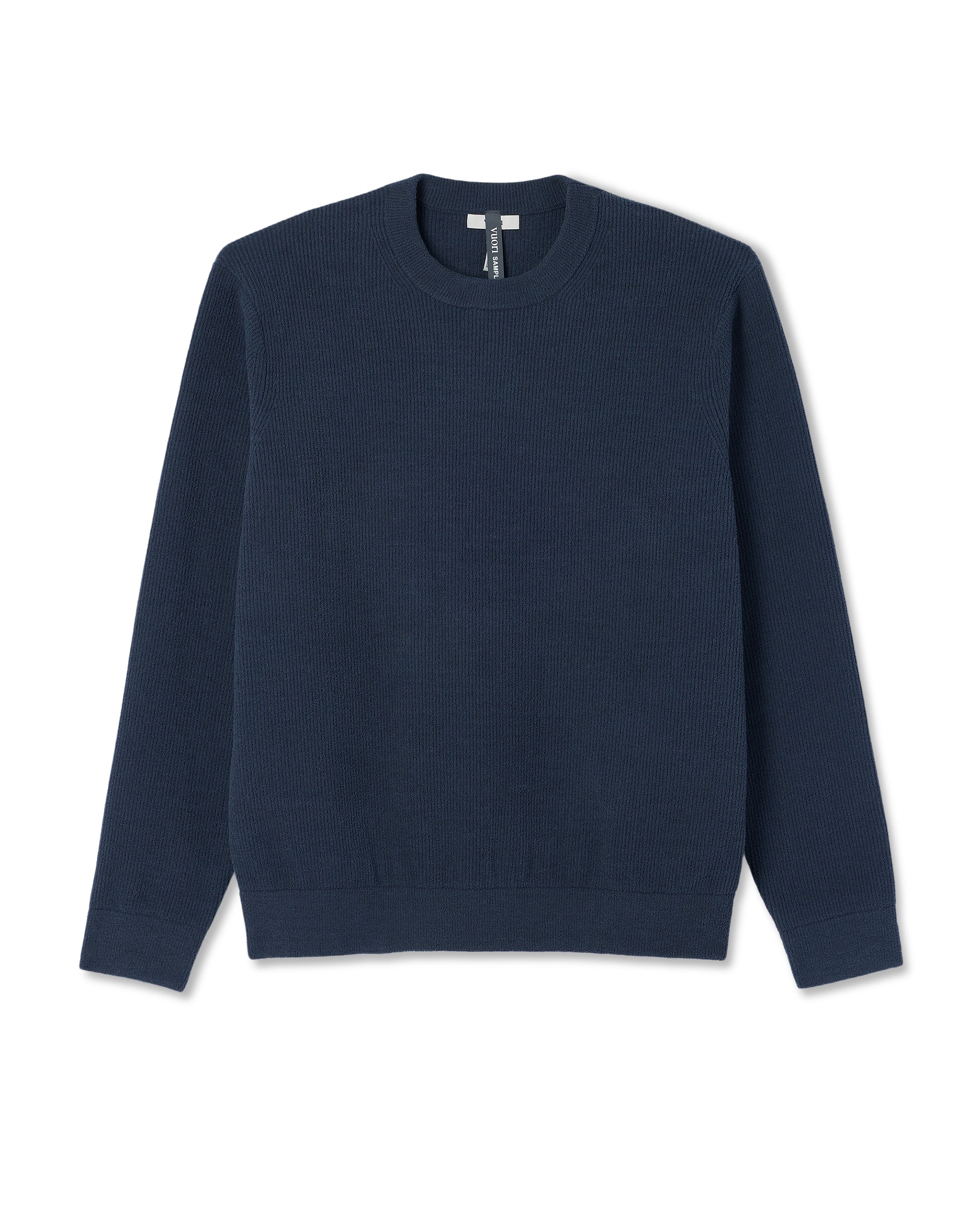 Midweight Rib Sweater | Navy - Image 6