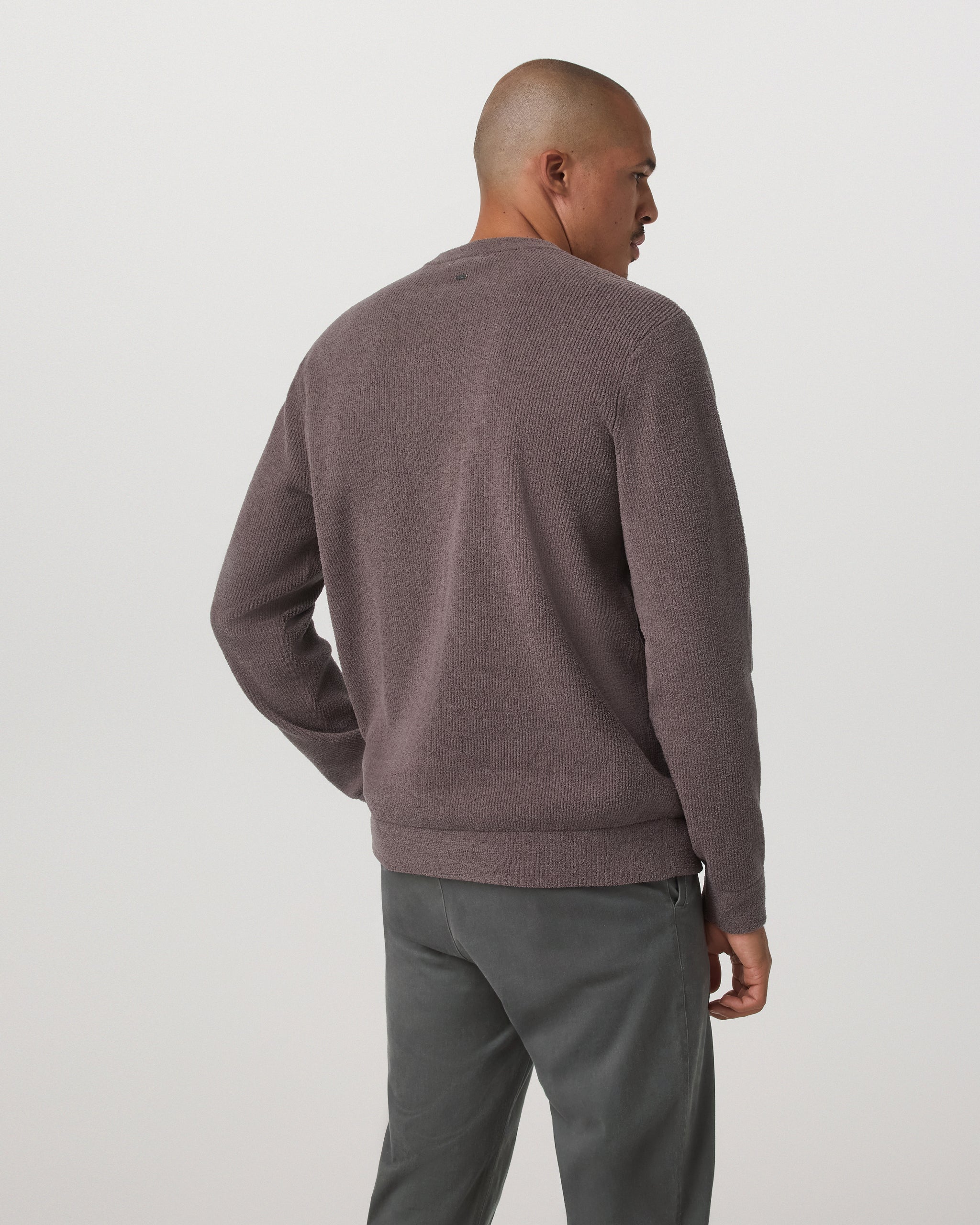Midweight Rib Sweater | Timber - Image 3