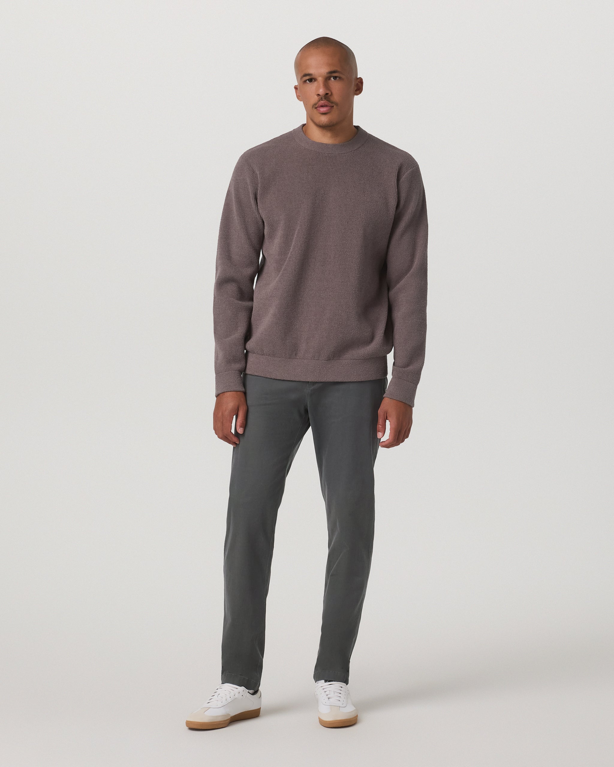 Midweight Rib Sweater | Timber - Image 4