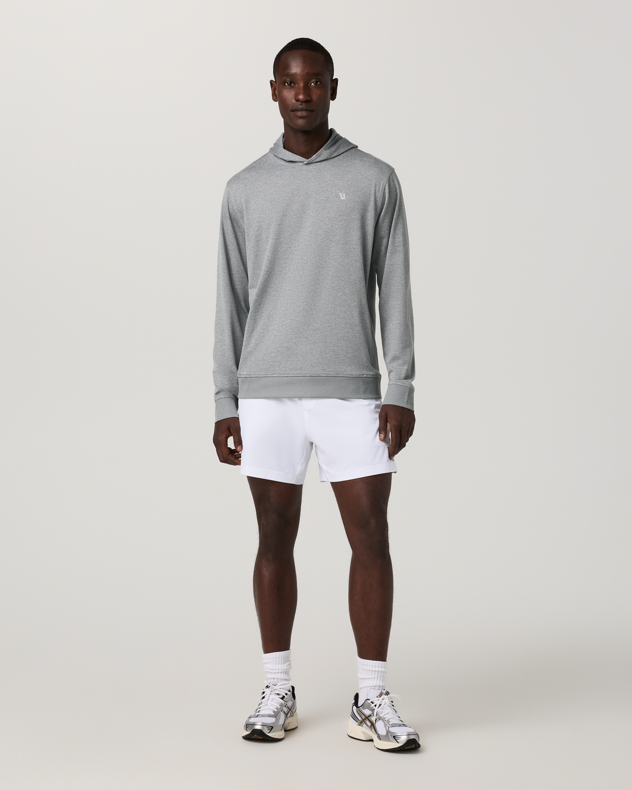 Ponto Pullover Hoodie | Grey Heather - Image 4