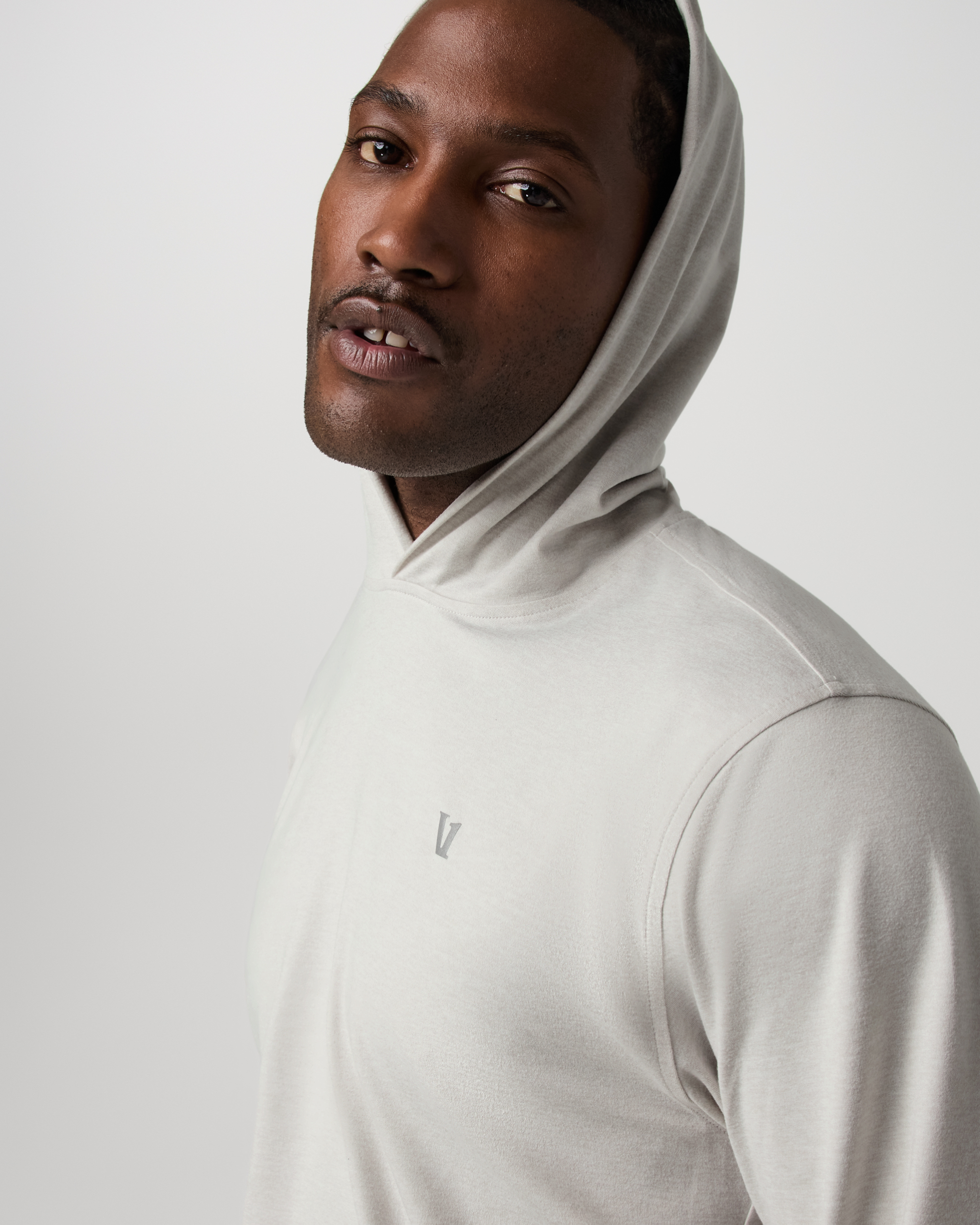 Ponto Pullover Hoodie | Salt Heather - Image 2