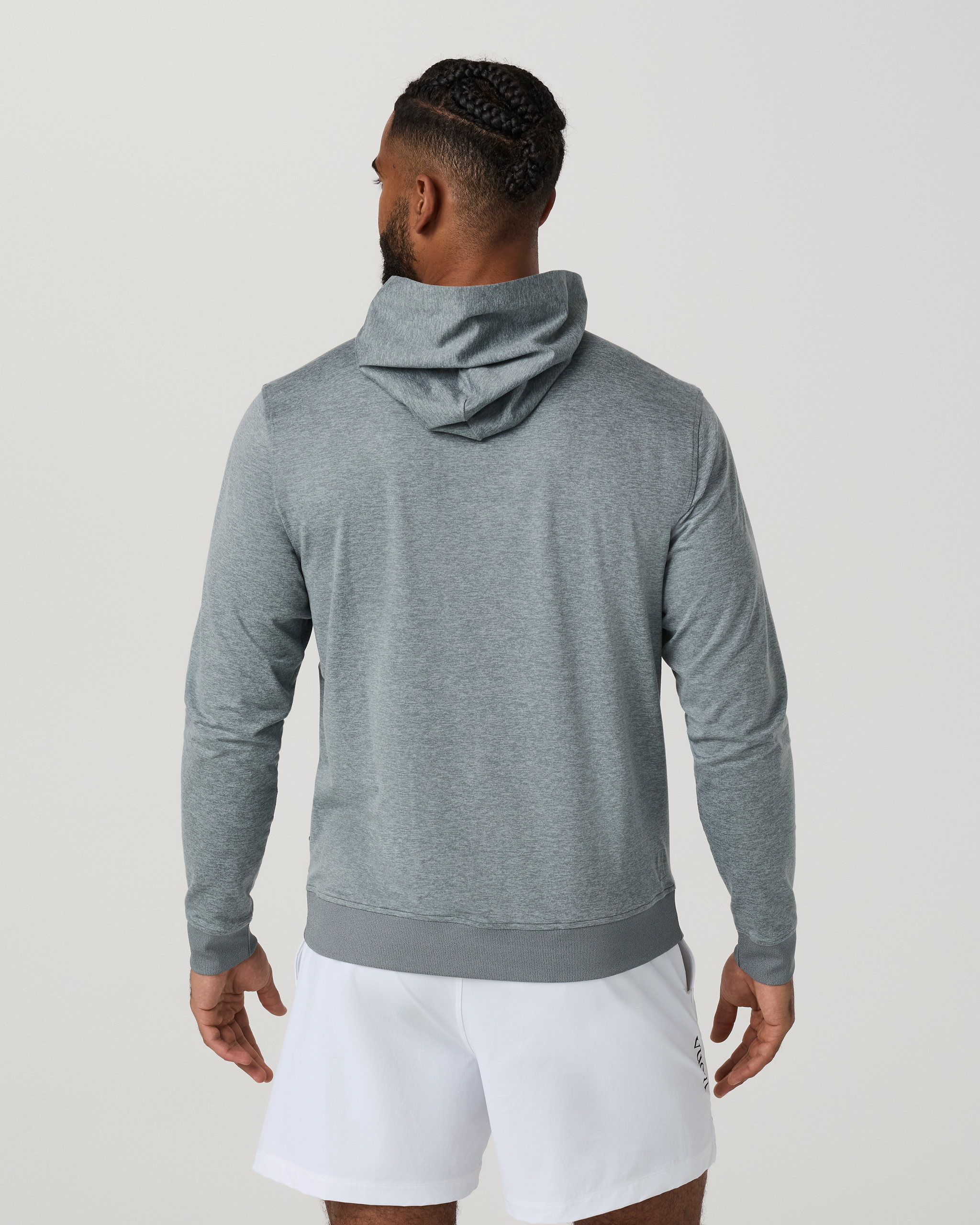 Ponto Pullover Hoodie | Foggy Blue Heather - Image 4
