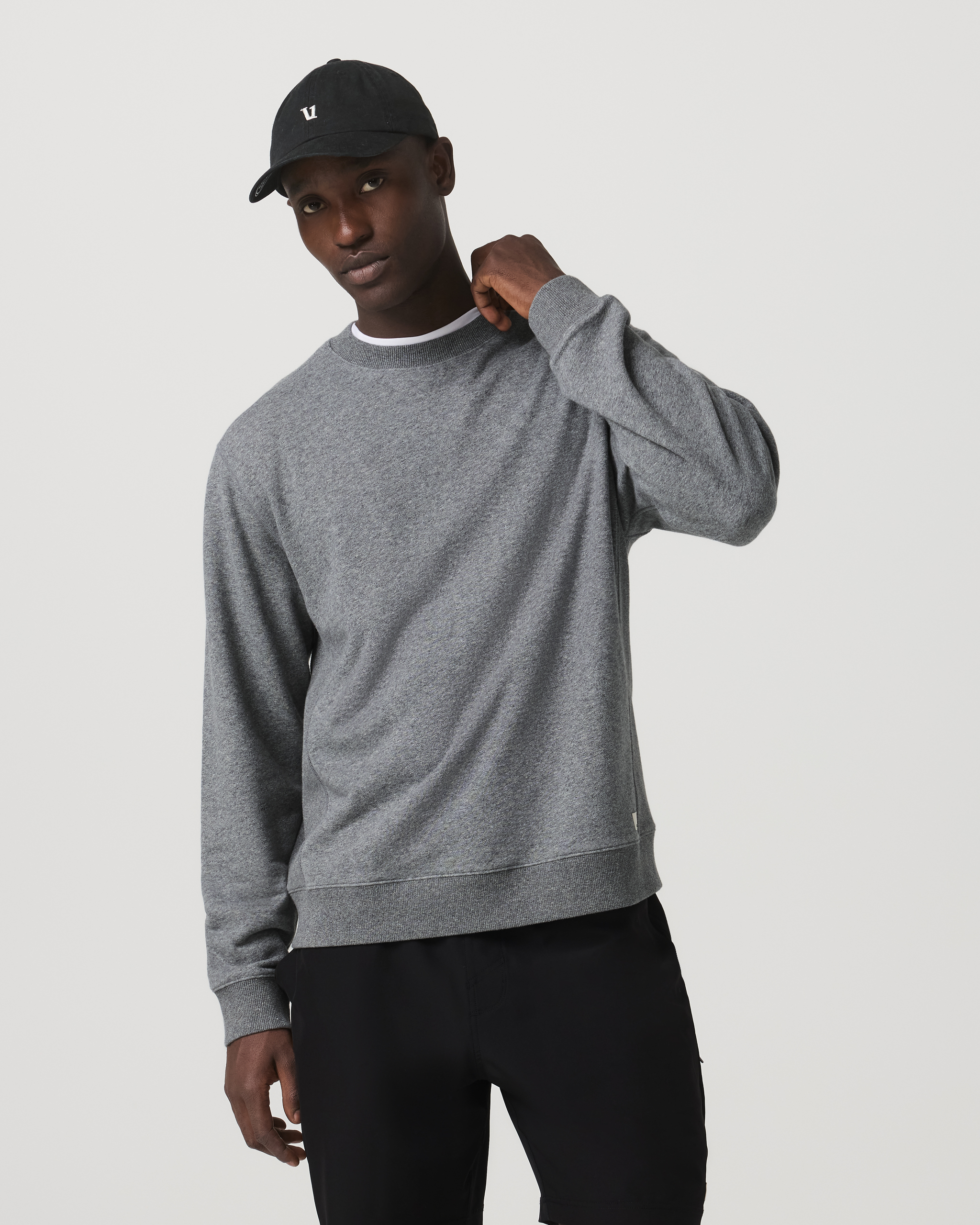 Cypress Vintage Crew | Heather Grey - Image 2