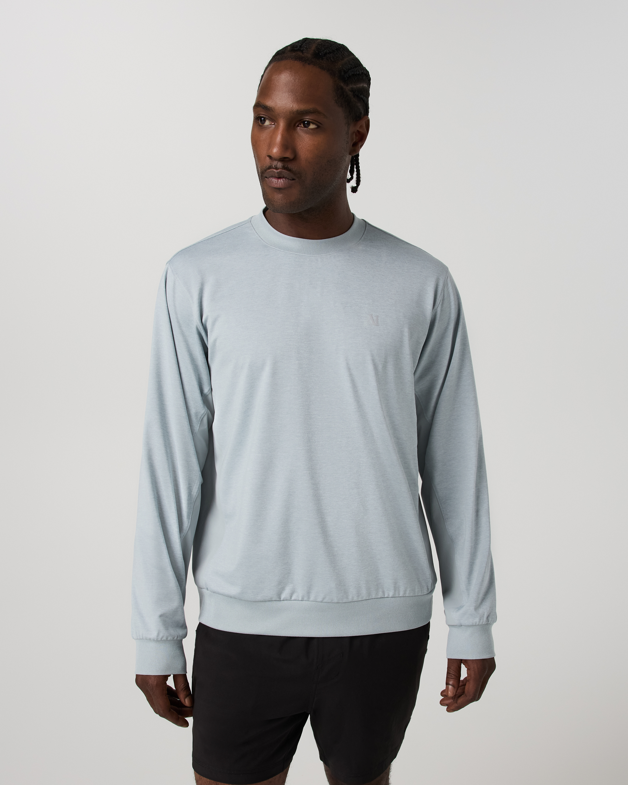 Sunday Crew | Blue Haze Heather