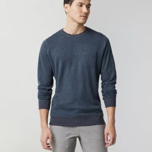 Jeffreys Pullover | Navy Heather