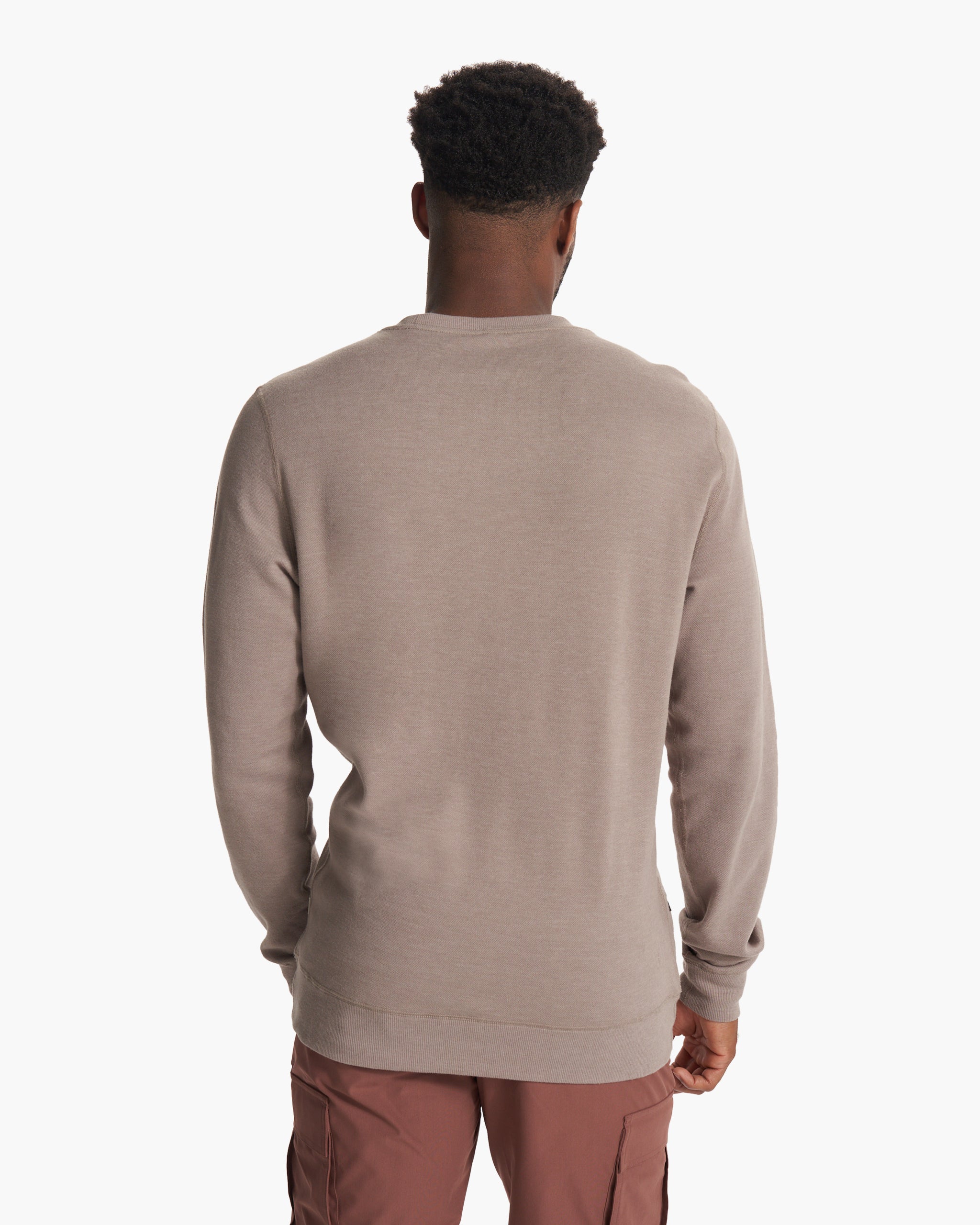 Jeffreys Pullover | Walnut Heather - Image 3