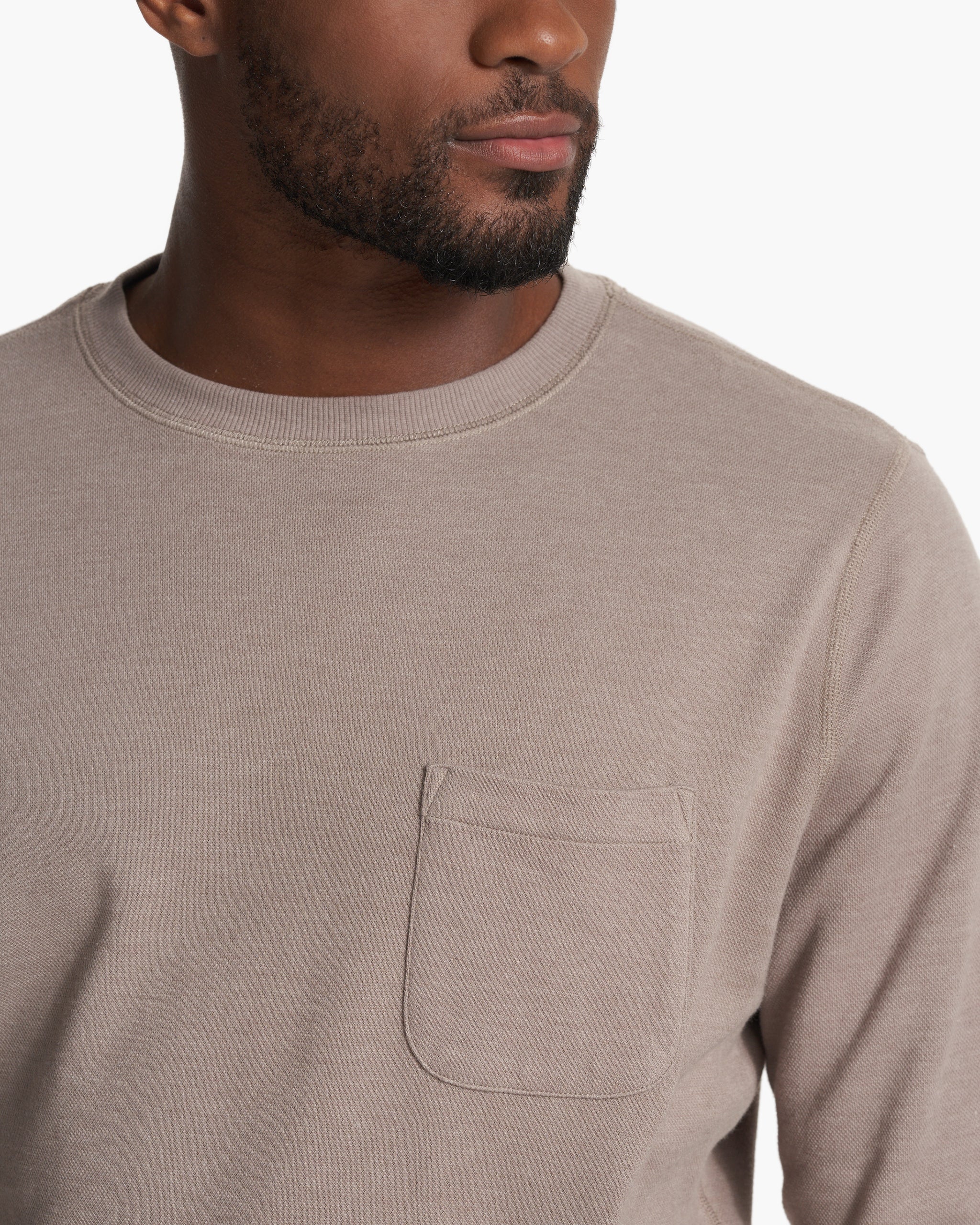 Jeffreys Pullover | Walnut Heather - Image 2