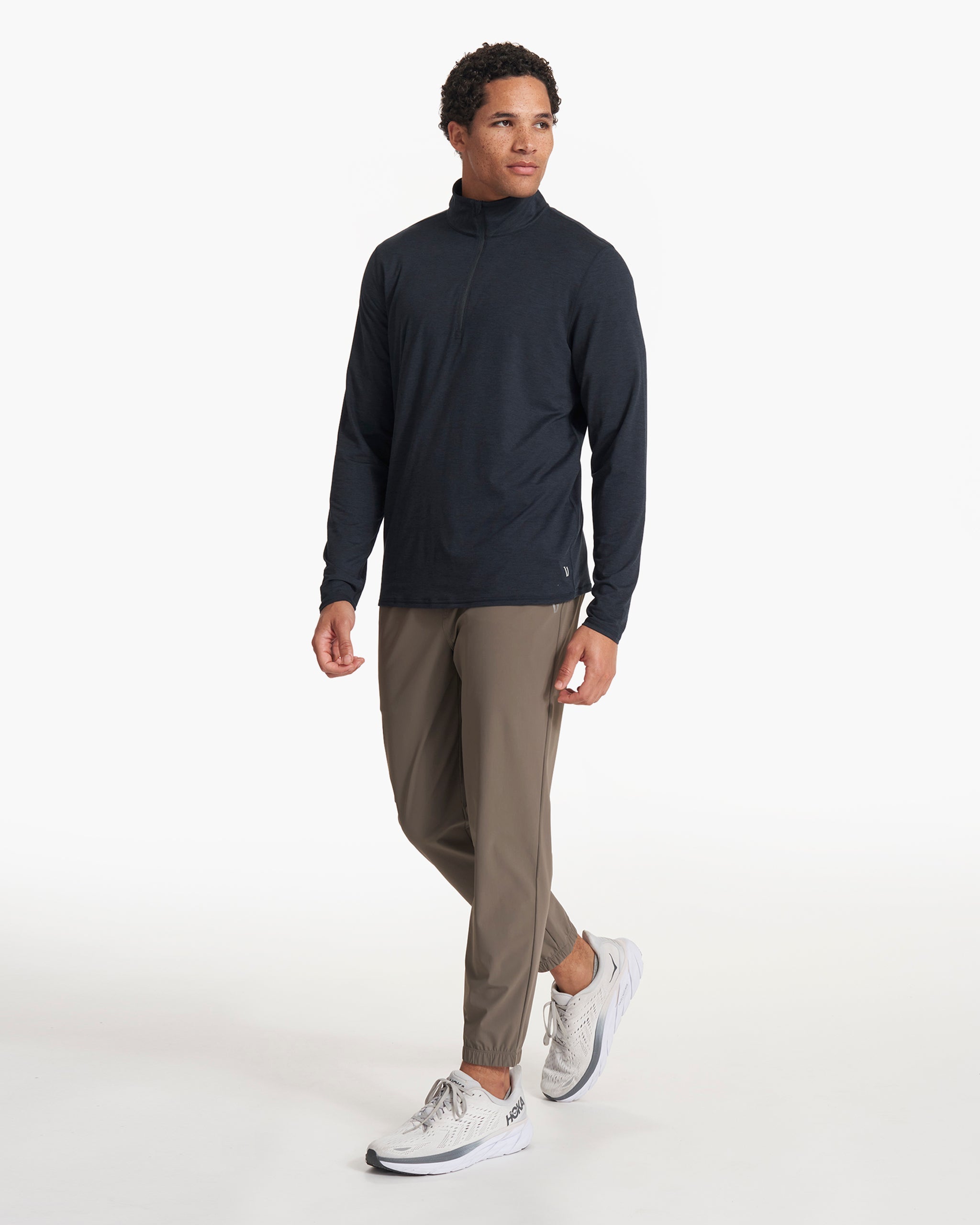 Ease Performance Half Zip | Ink Heather - Image 5