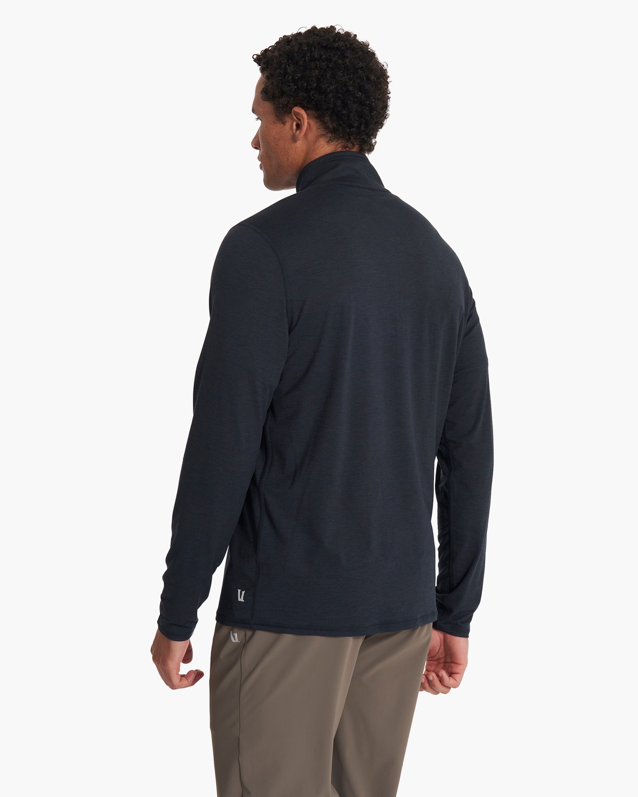 Ease Performance Half Zip | Ink Heather - Image 3