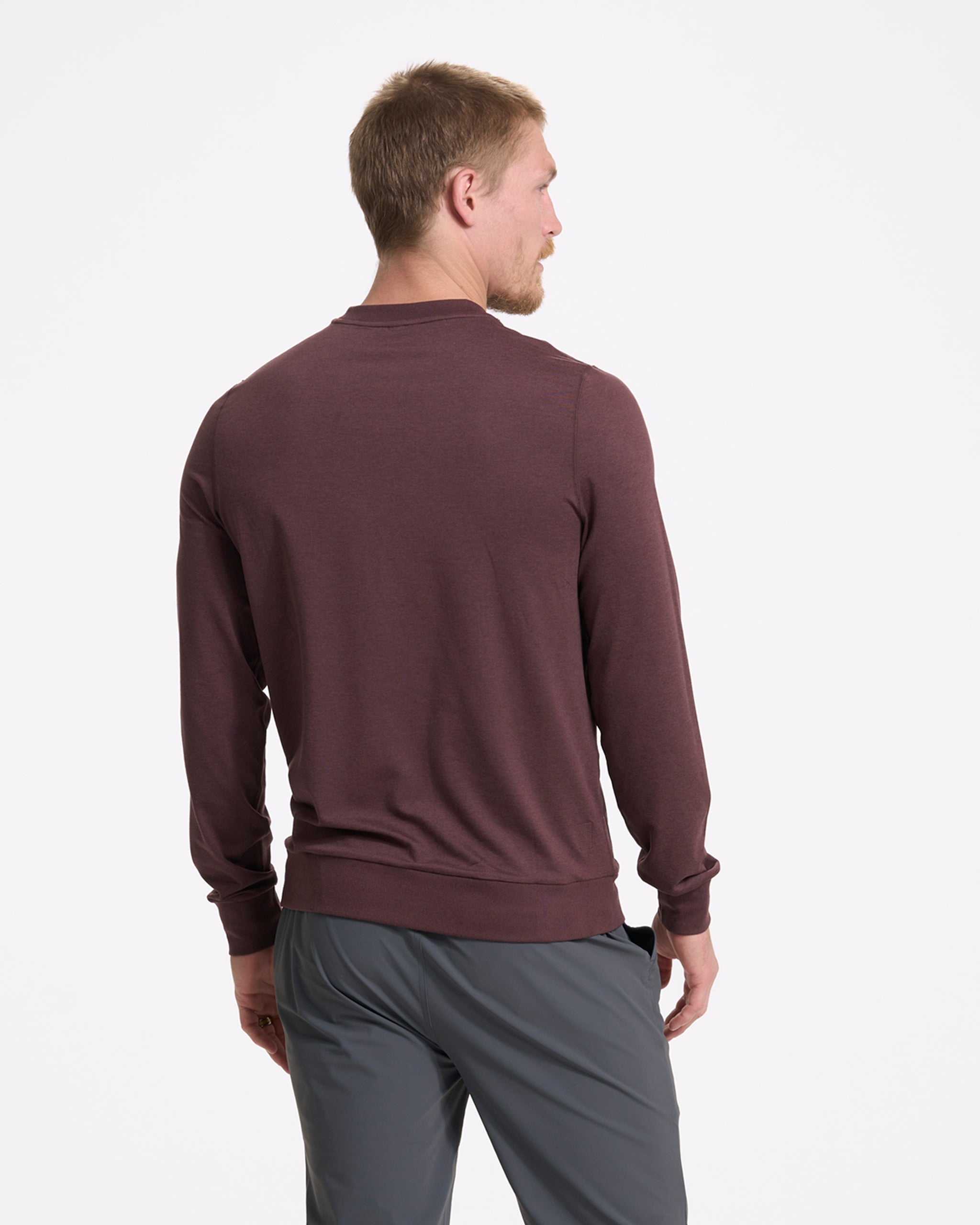 Ponto Performance Crew | Chestnut Heather - Image 3