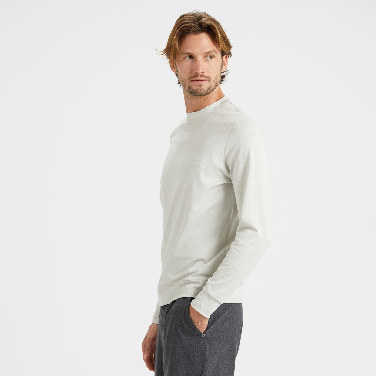 Ponto Performance Crew | Dove Grey Heather - Image 2