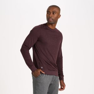 Ponto Performance Crew | Oxblood Heather