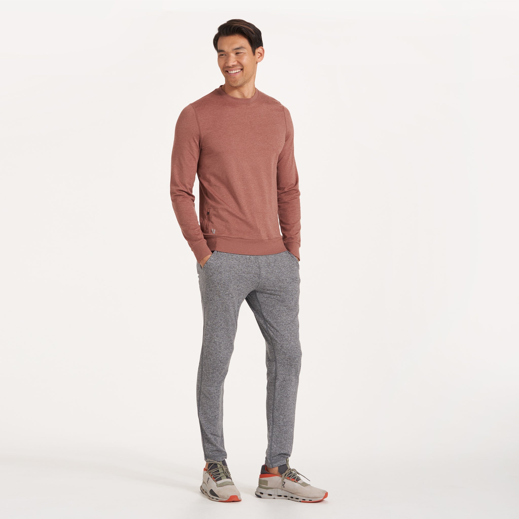 Ponto Performance Crew | Terracotta Heather - Image 4